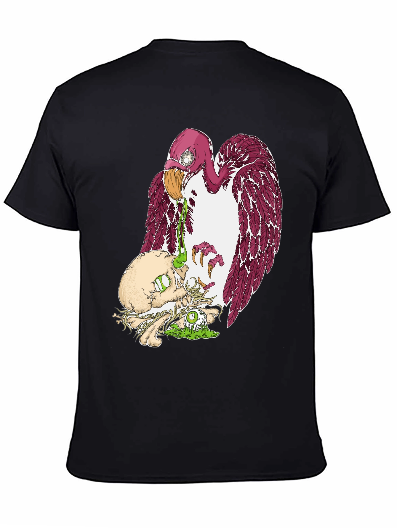Vulture Feast Graphic Tee - Dark Humor T-Shirt