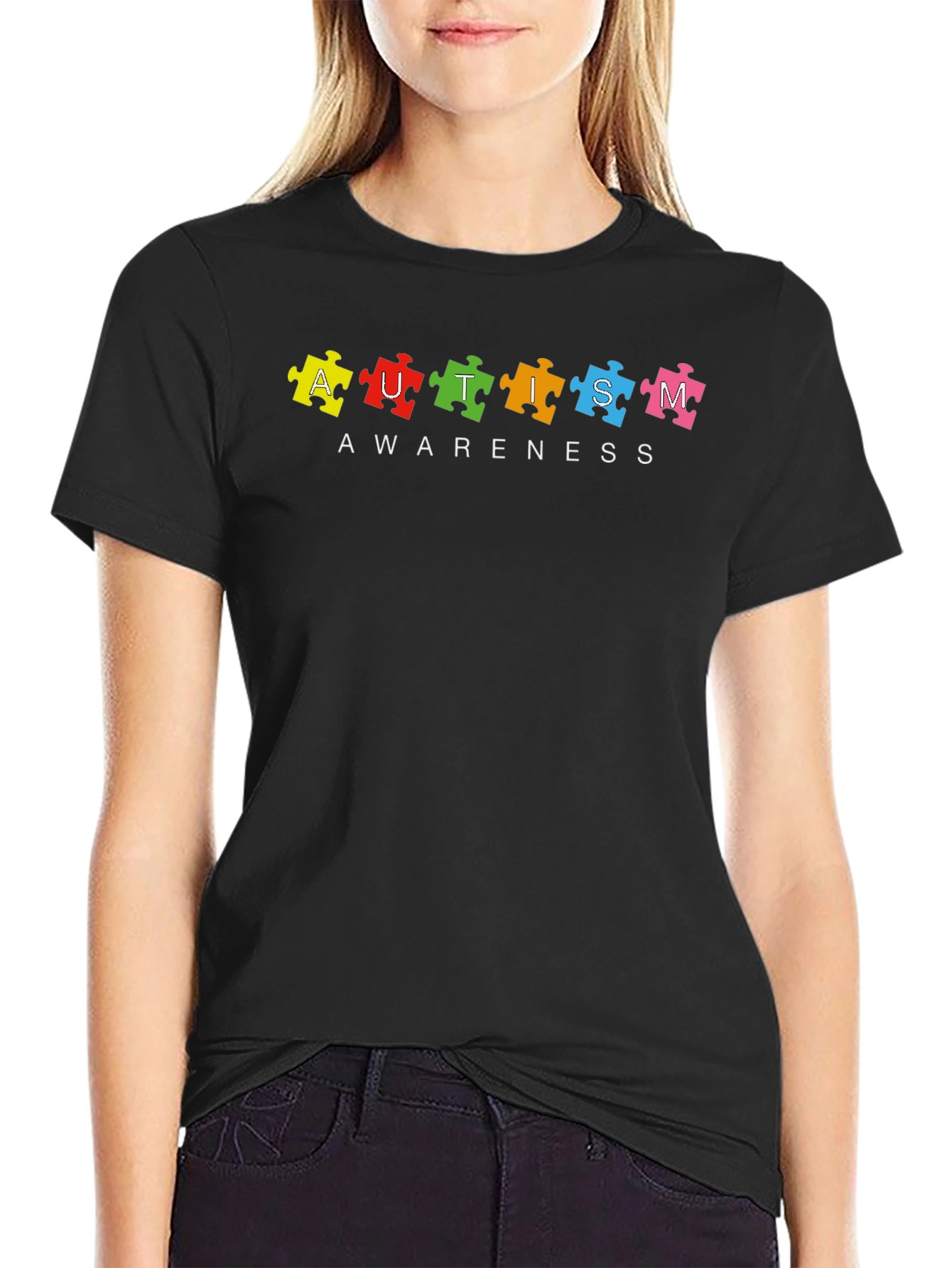 Autism Awareness Puzzle Piece T-Shirt
