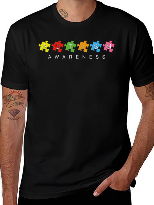 Autism Awareness Puzzle Piece T-Shirt