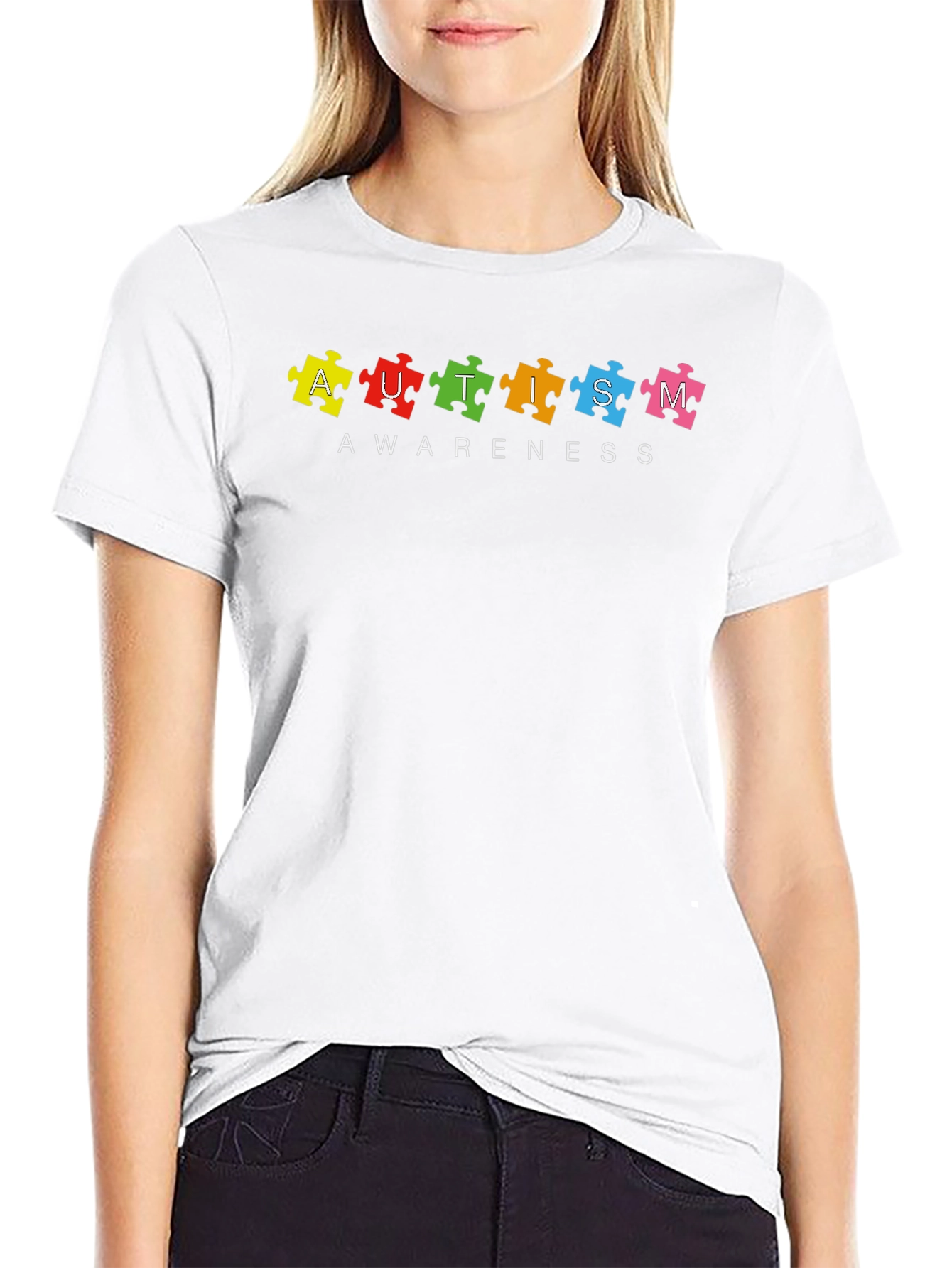 Autism Awareness Puzzle Piece T-Shirt