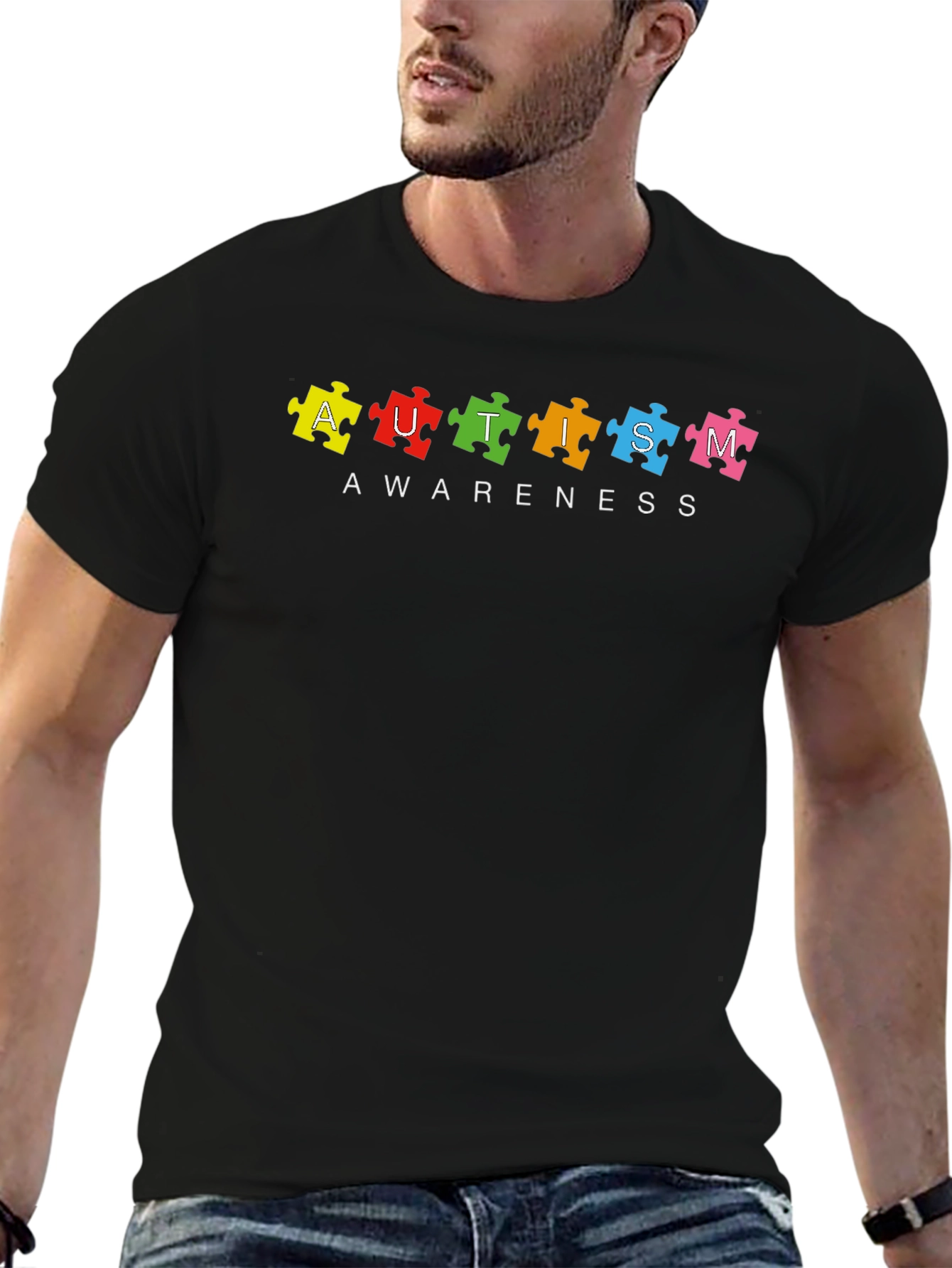 Autism Awareness Puzzle Piece T-Shirt