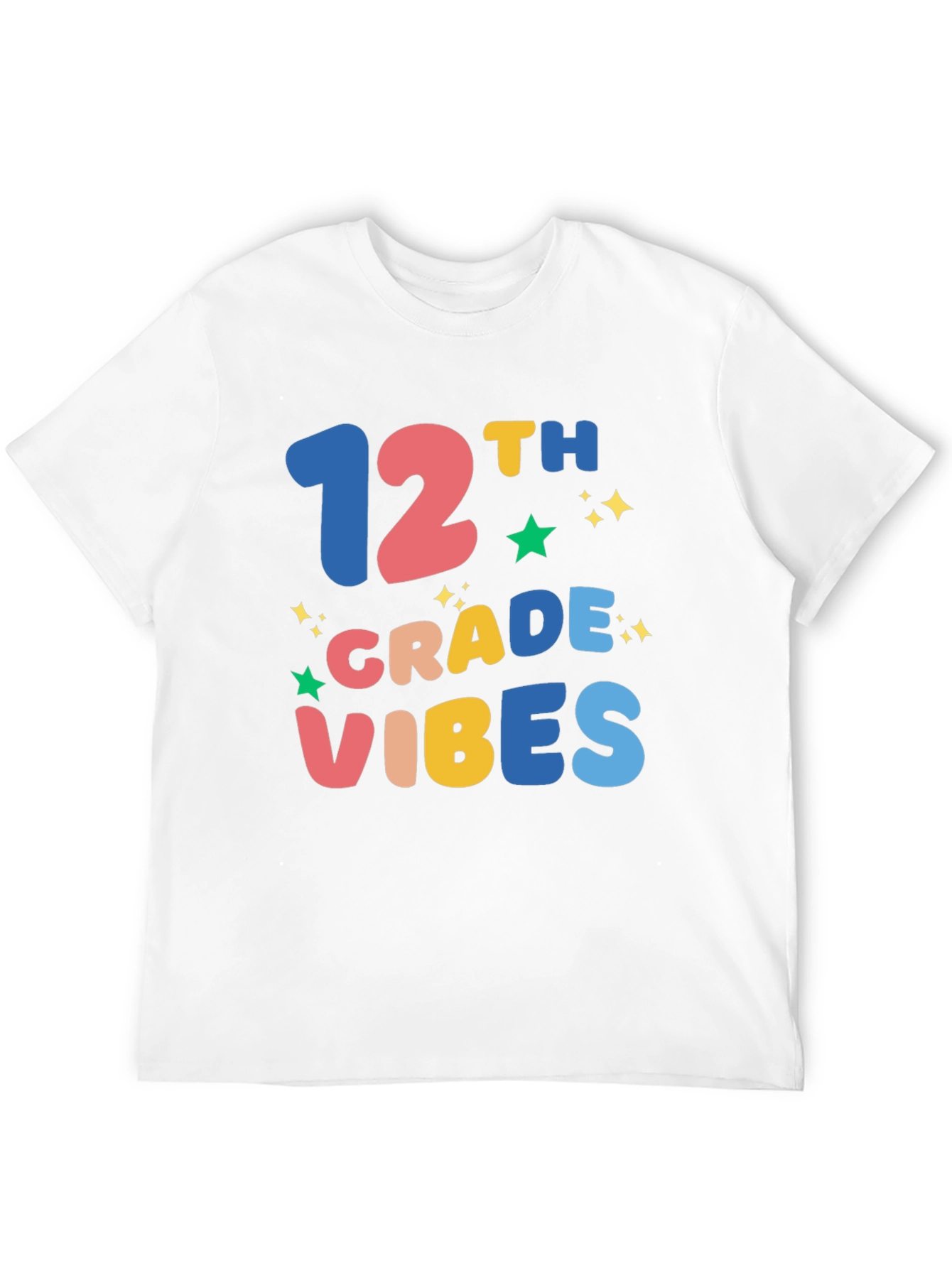 12th Grade Vibes T-Shirt - Senior Year Style