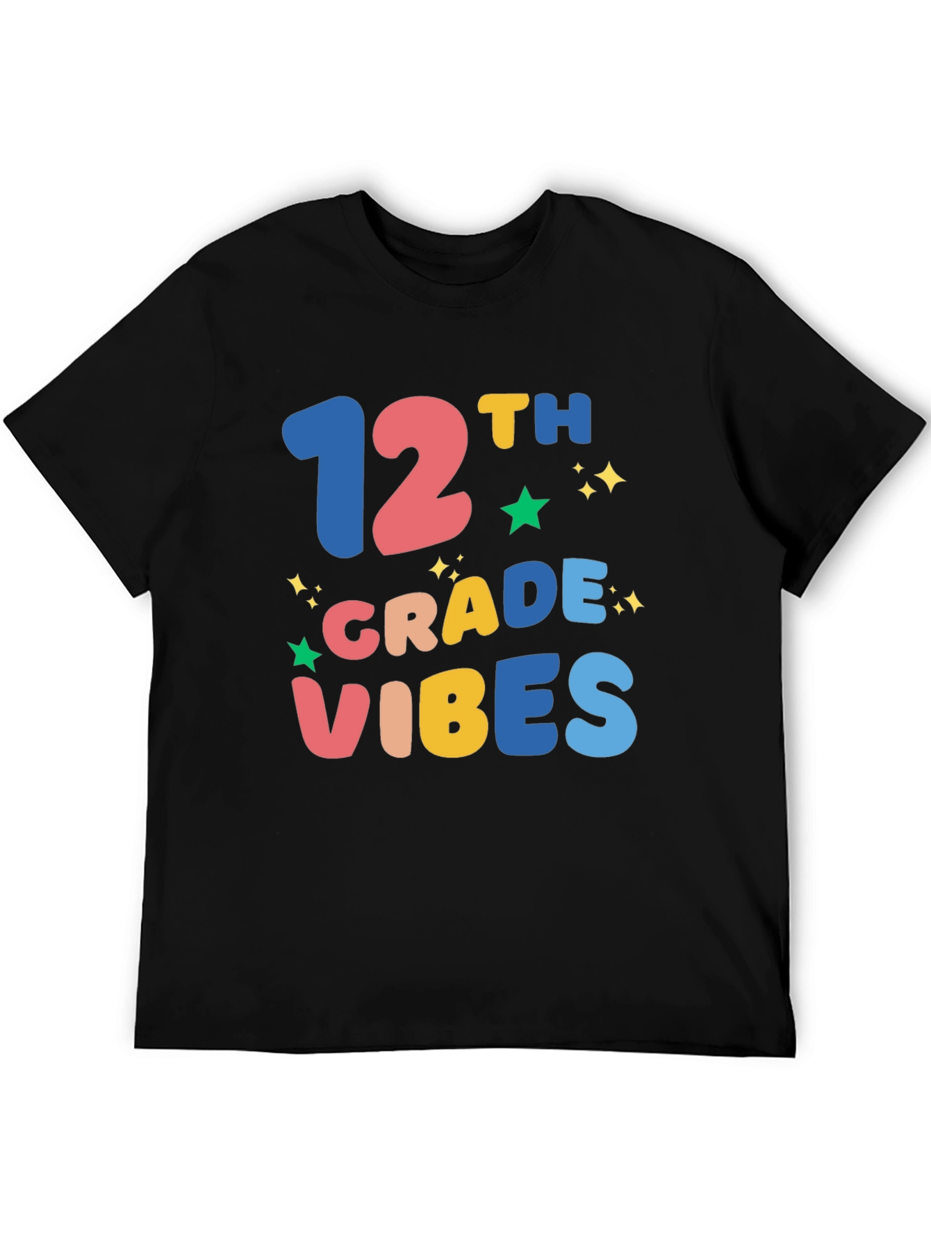 12th Grade Vibes T-Shirt - Senior Year Style