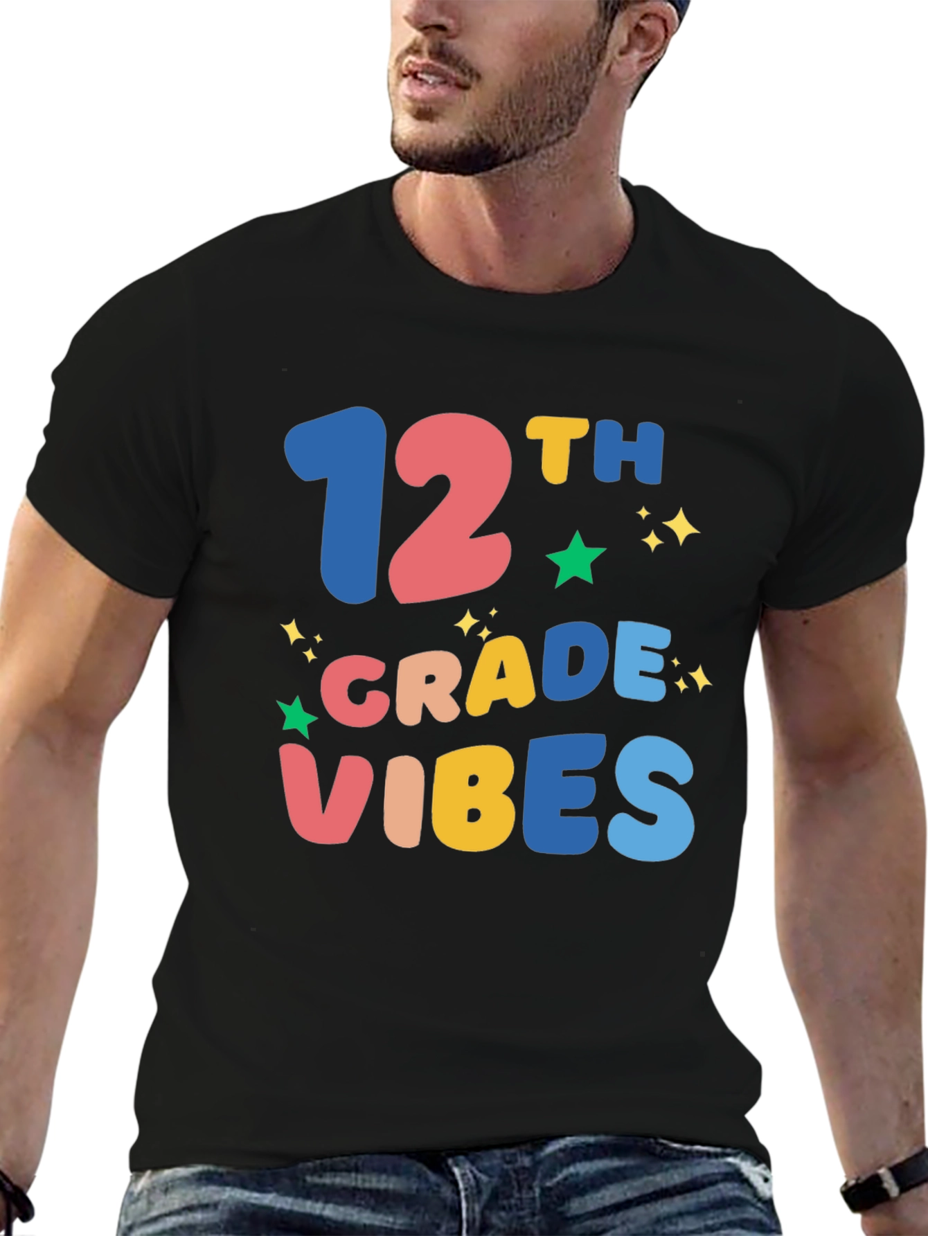 12th Grade Vibes T-Shirt - Senior Year Style