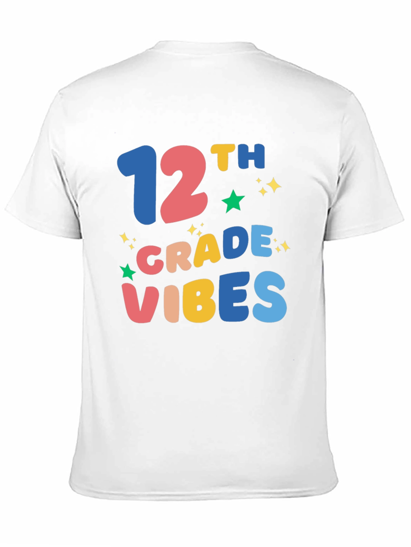 12th Grade Vibes T-Shirt - Senior Year Style