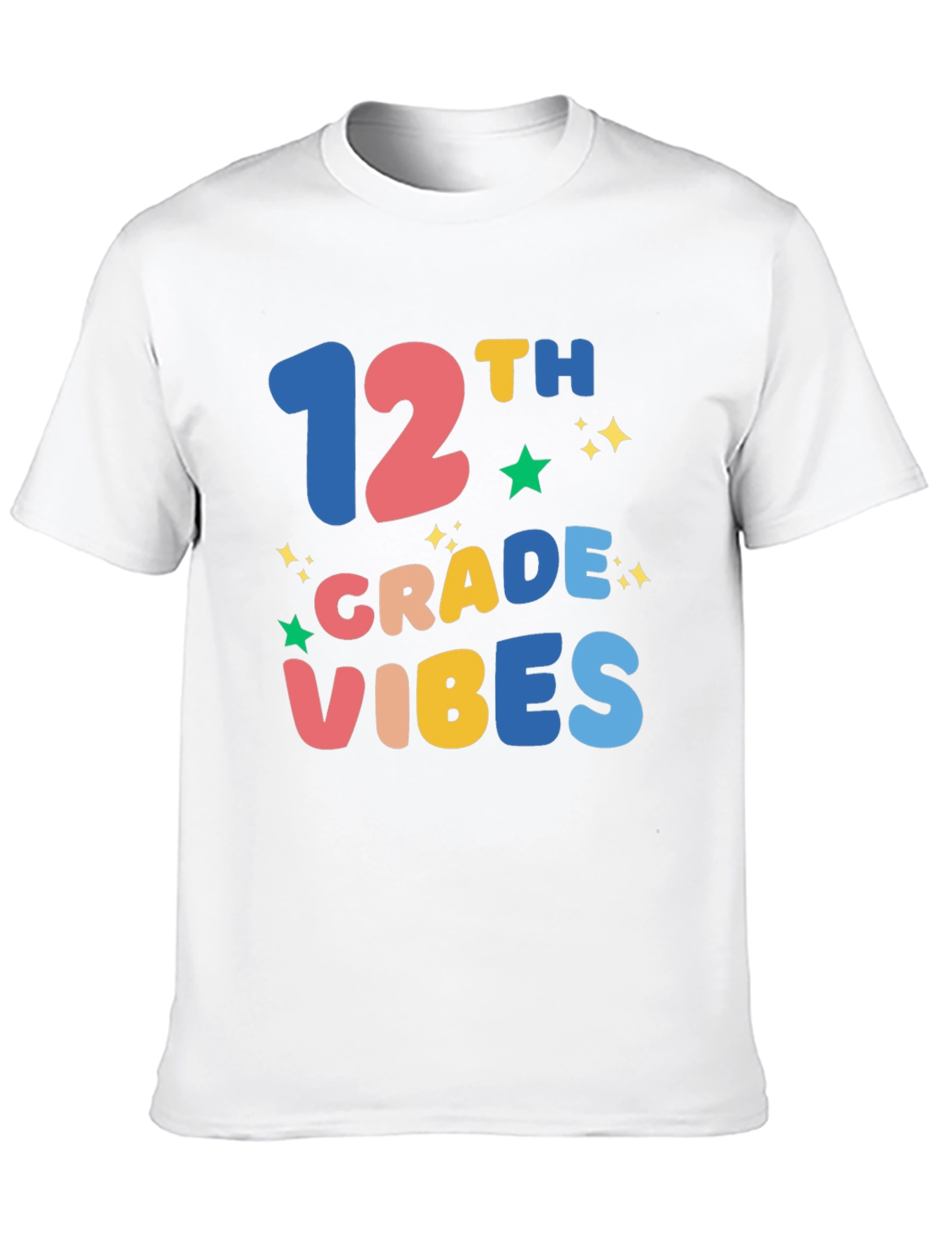 12th Grade Vibes T-Shirt - Senior Year Style