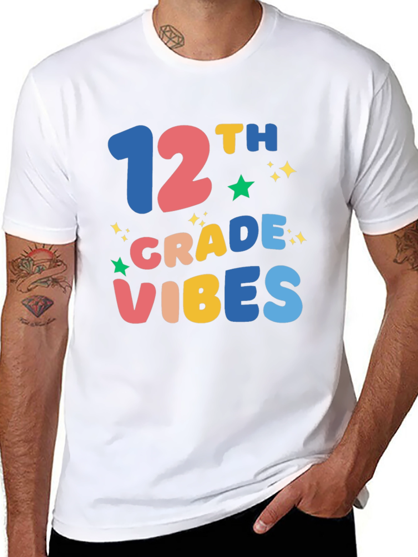 12th Grade Vibes T-Shirt - Senior Year Style