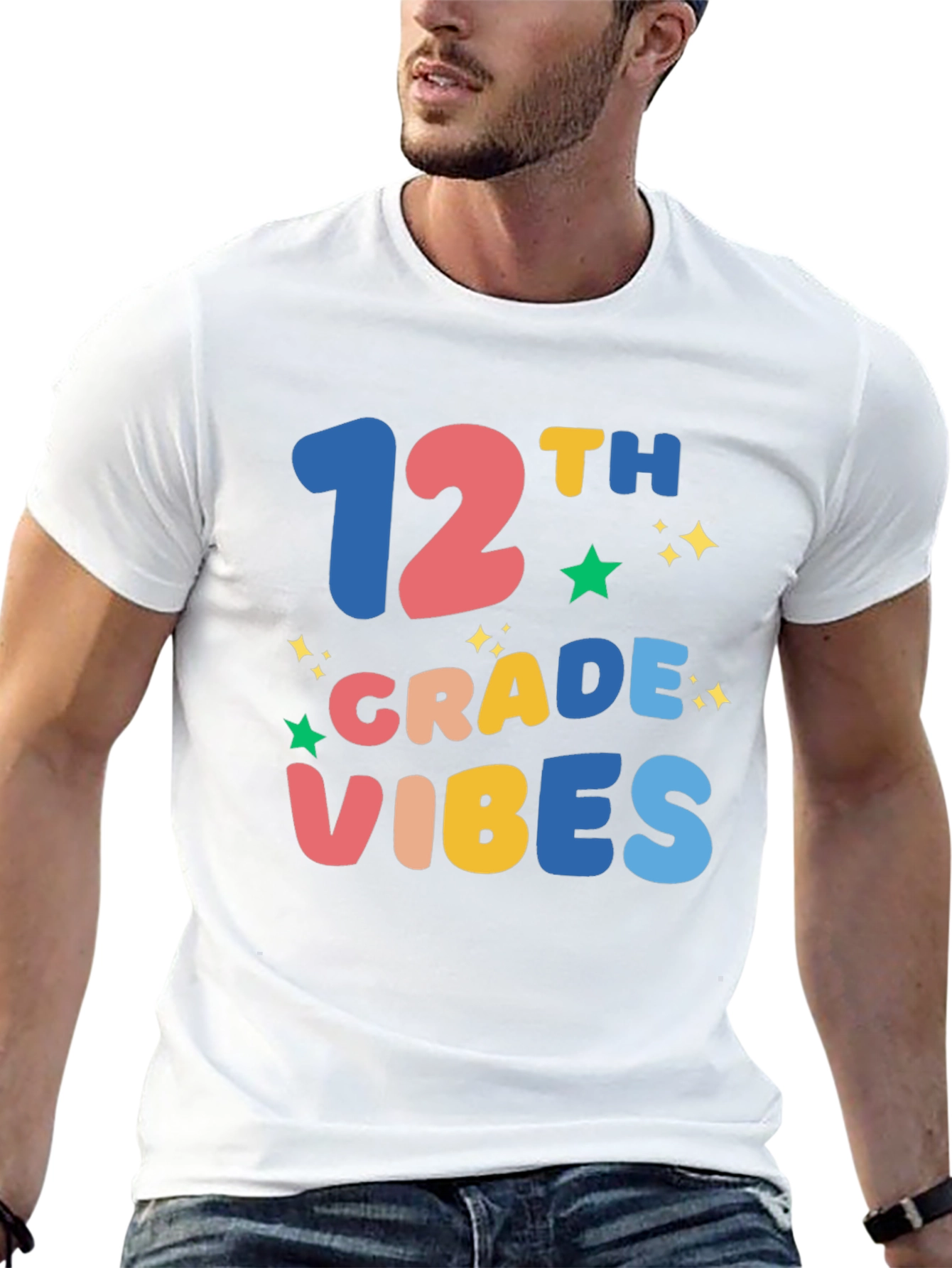 12th Grade Vibes T-Shirt - Senior Year Style