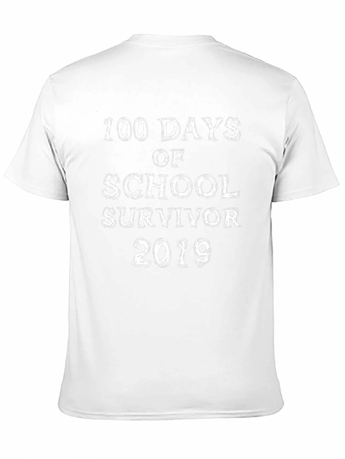 100 Days of School Survivor 2019 T-Shirt