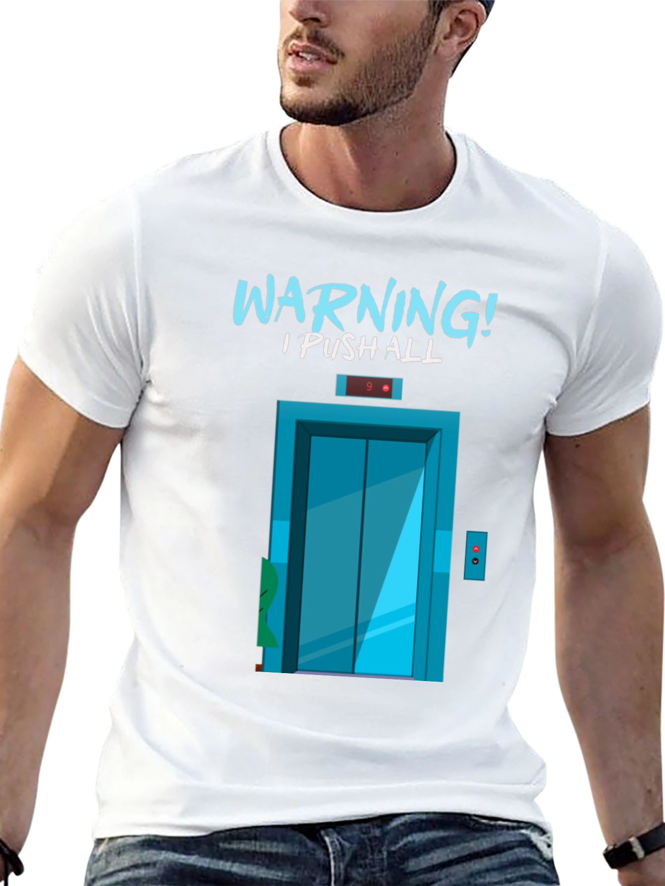 Warning I Push All The Buttons T-Shirt