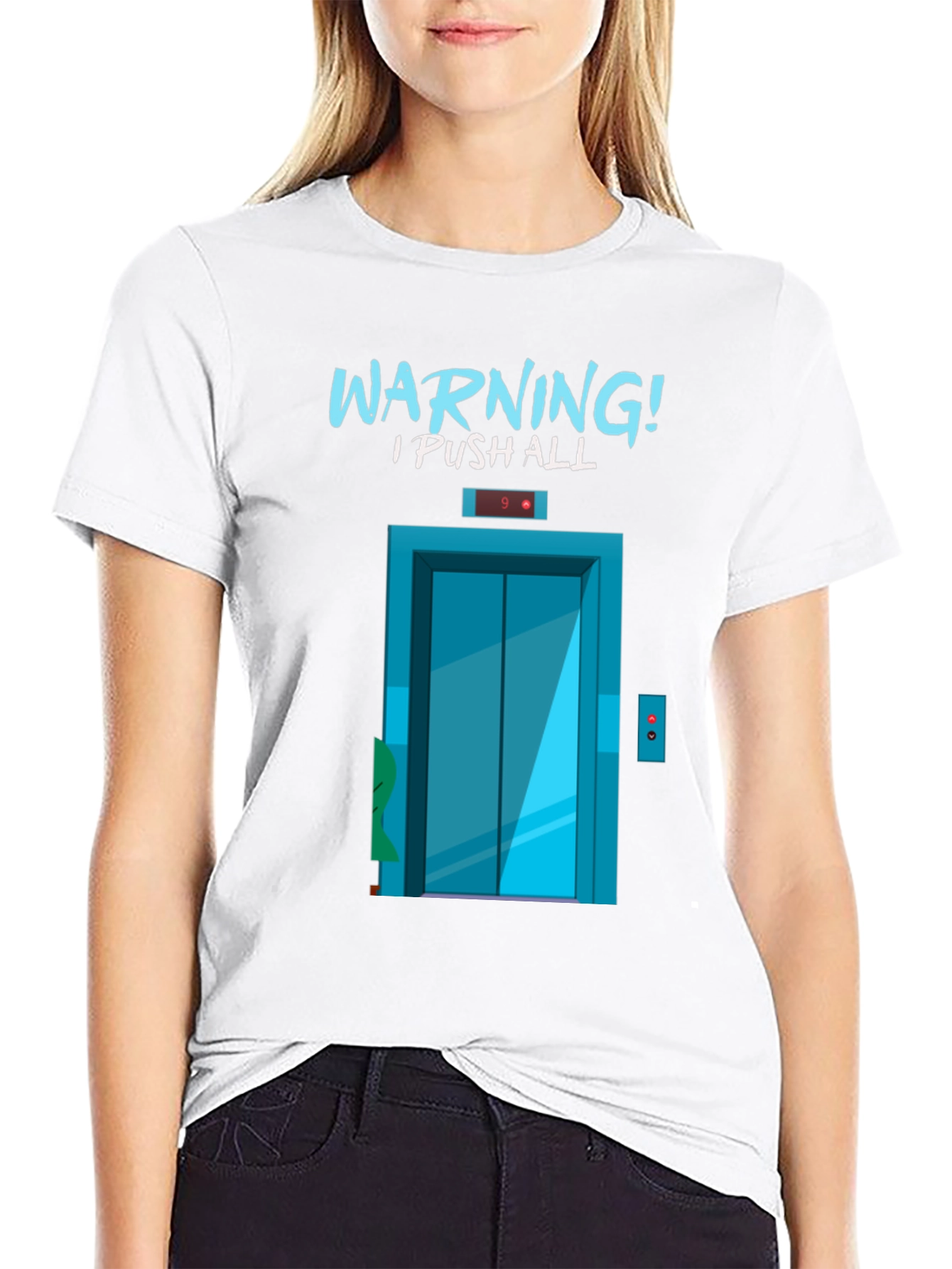 Warning I Push All The Buttons T-Shirt