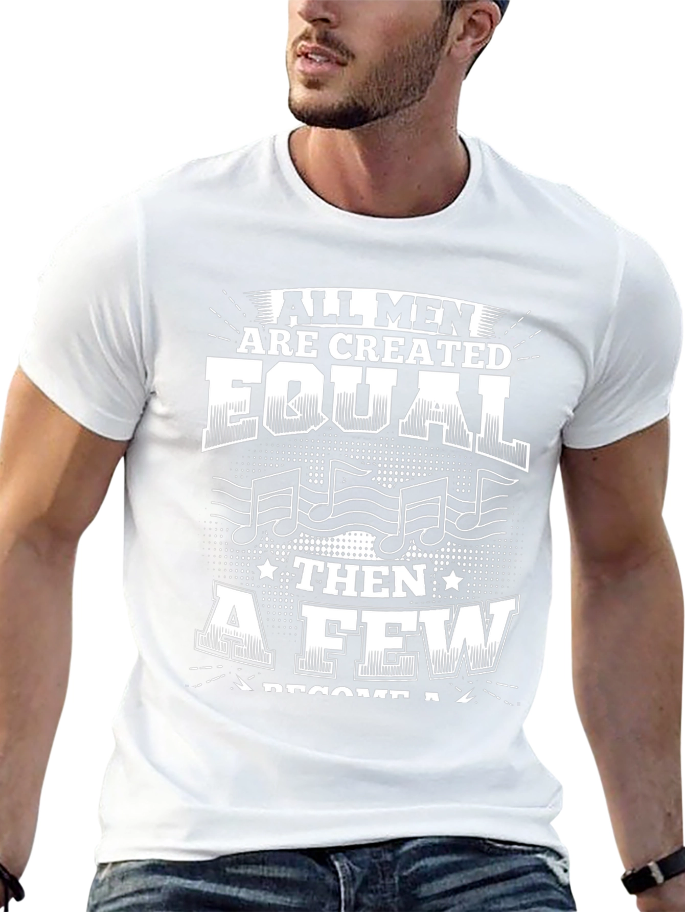 All Men are Created Equal Music T-Shirt