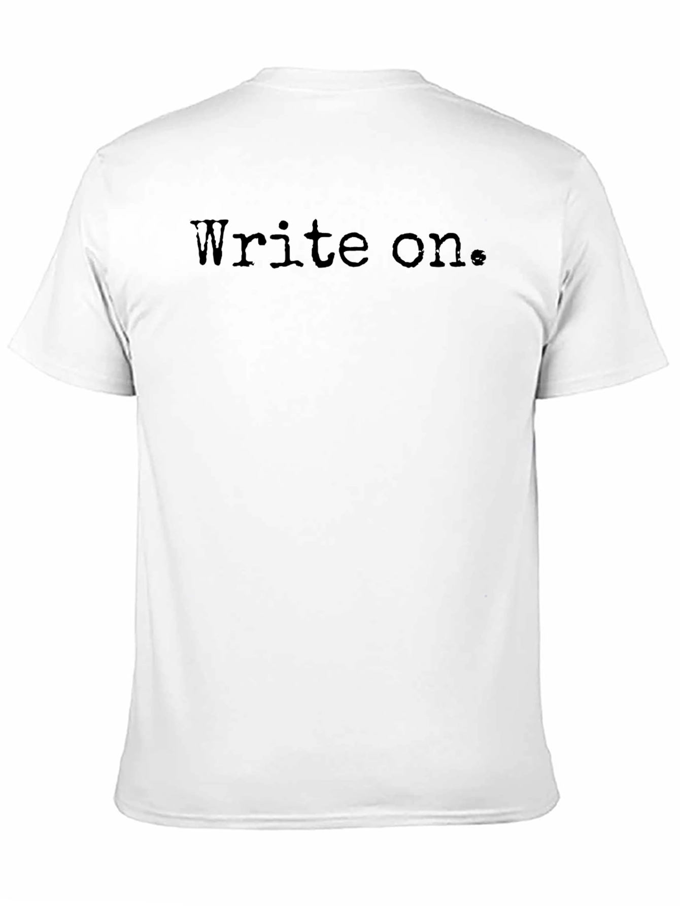 Write On. Classic Black Tee