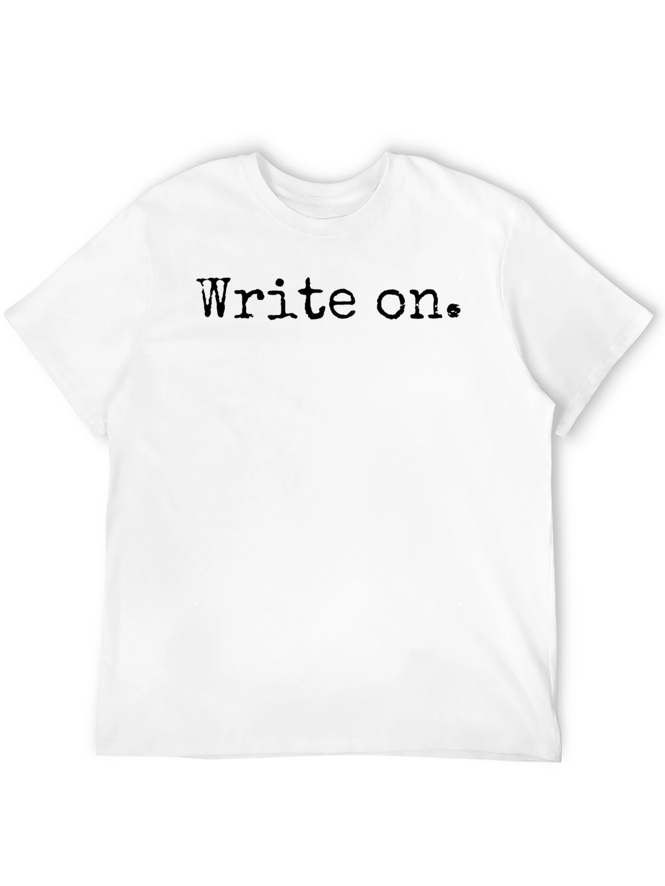Write On. Classic Black Tee