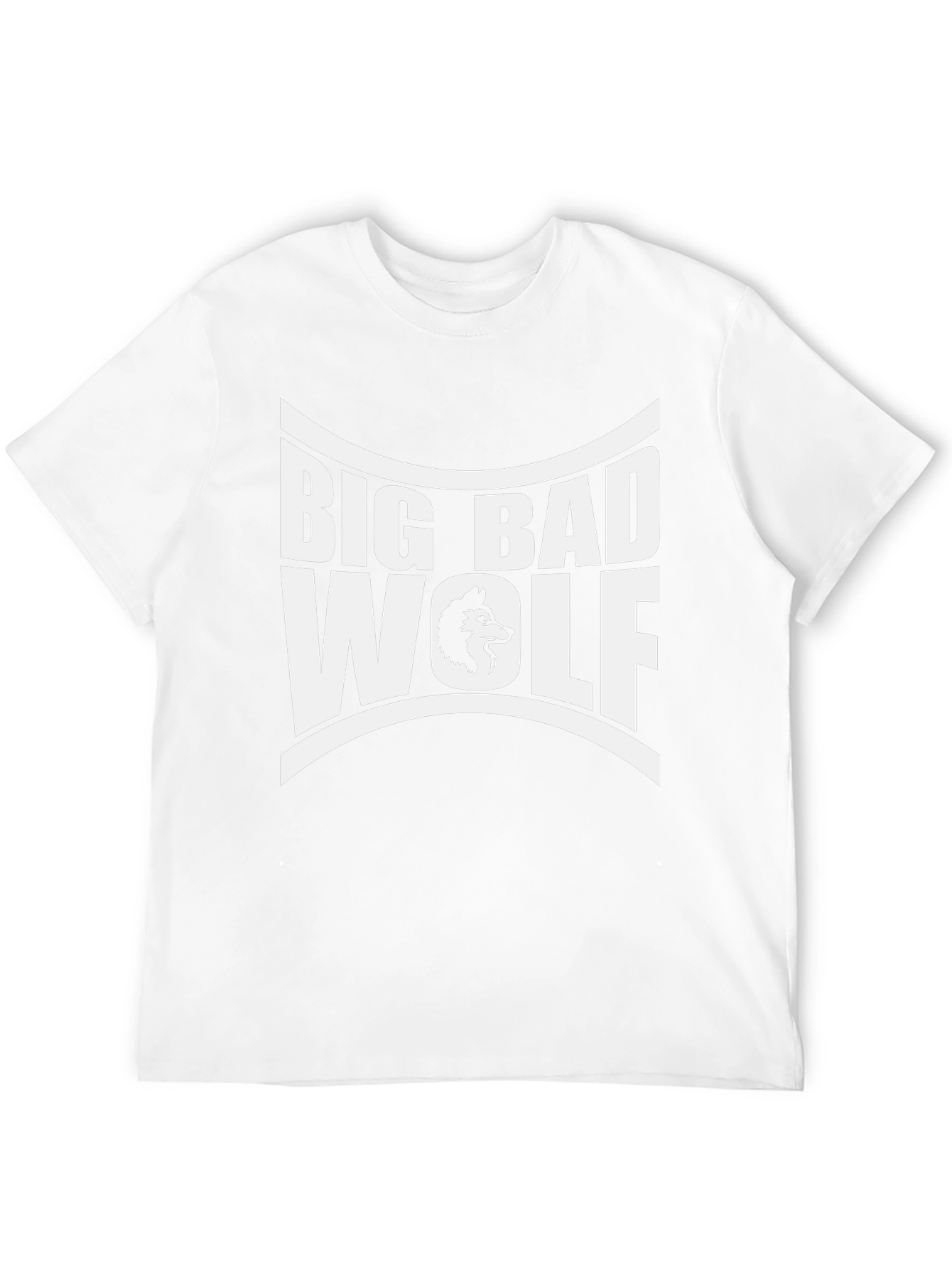 Big Bad Wolf Graphic Tee - Black