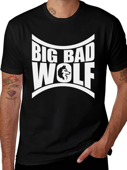 Big Bad Wolf Graphic Tee - Black