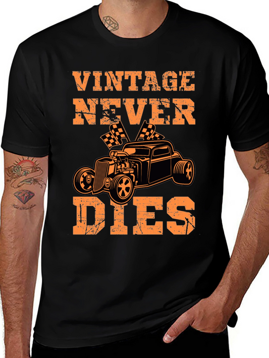 Vintage Never Dies Graphic Tee