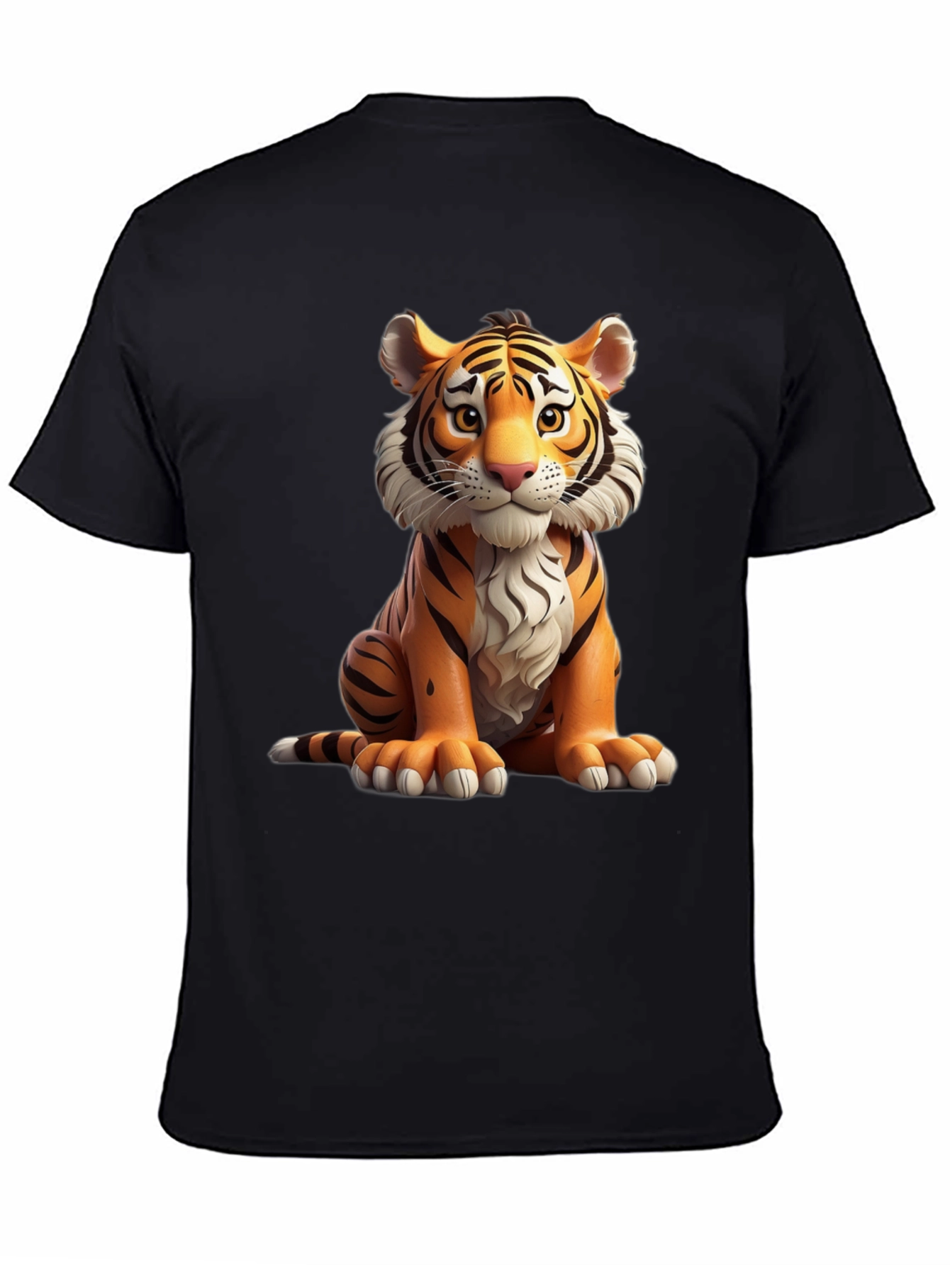 Tiger Graphic Tee - Cute Cartoon Tiger T-Shirt