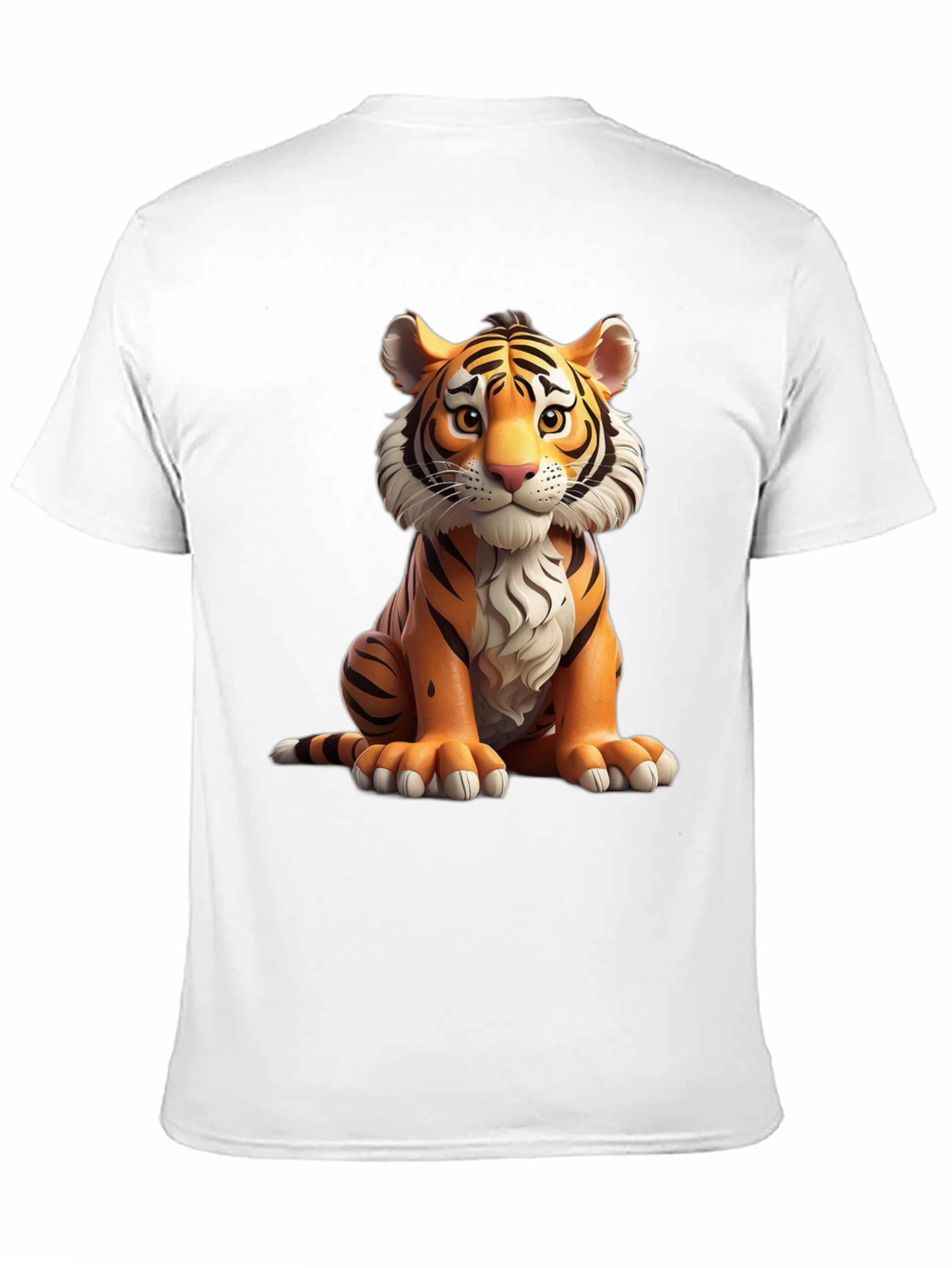 Tiger Graphic Tee - Cute Cartoon Tiger T-Shirt