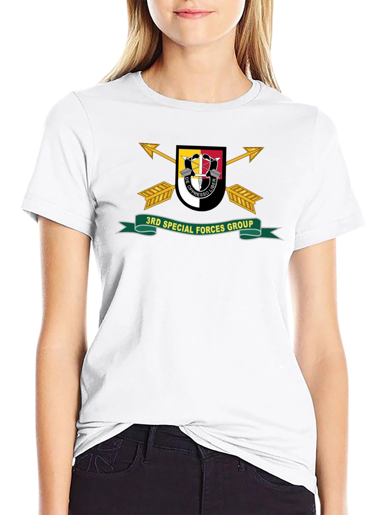 3rd Special Forces Group Black T-Shirt