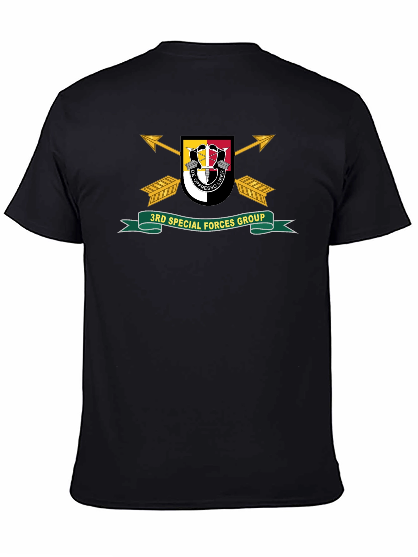 3rd Special Forces Group Black T-Shirt