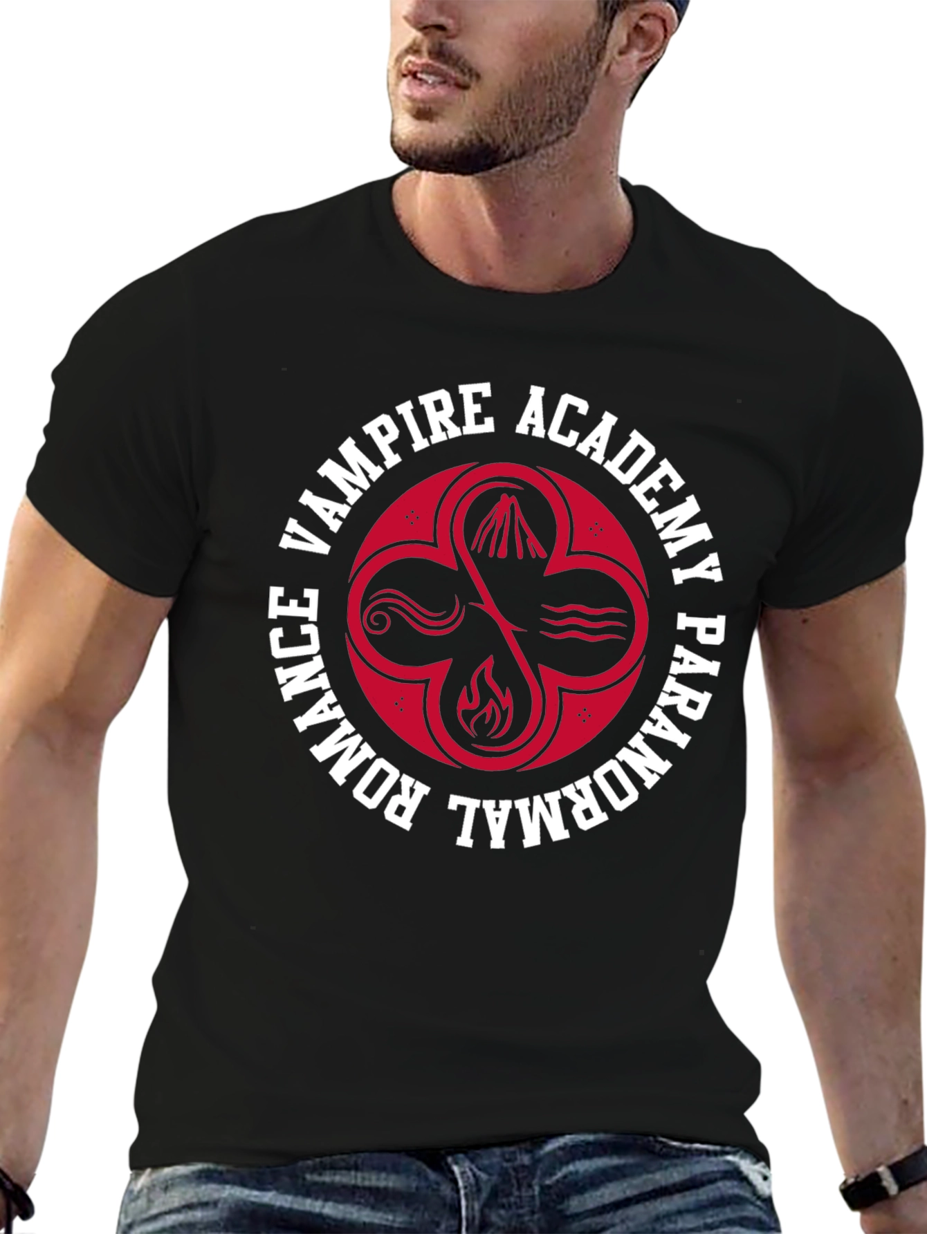 Vampire Academy Graphic T-Shirt Black