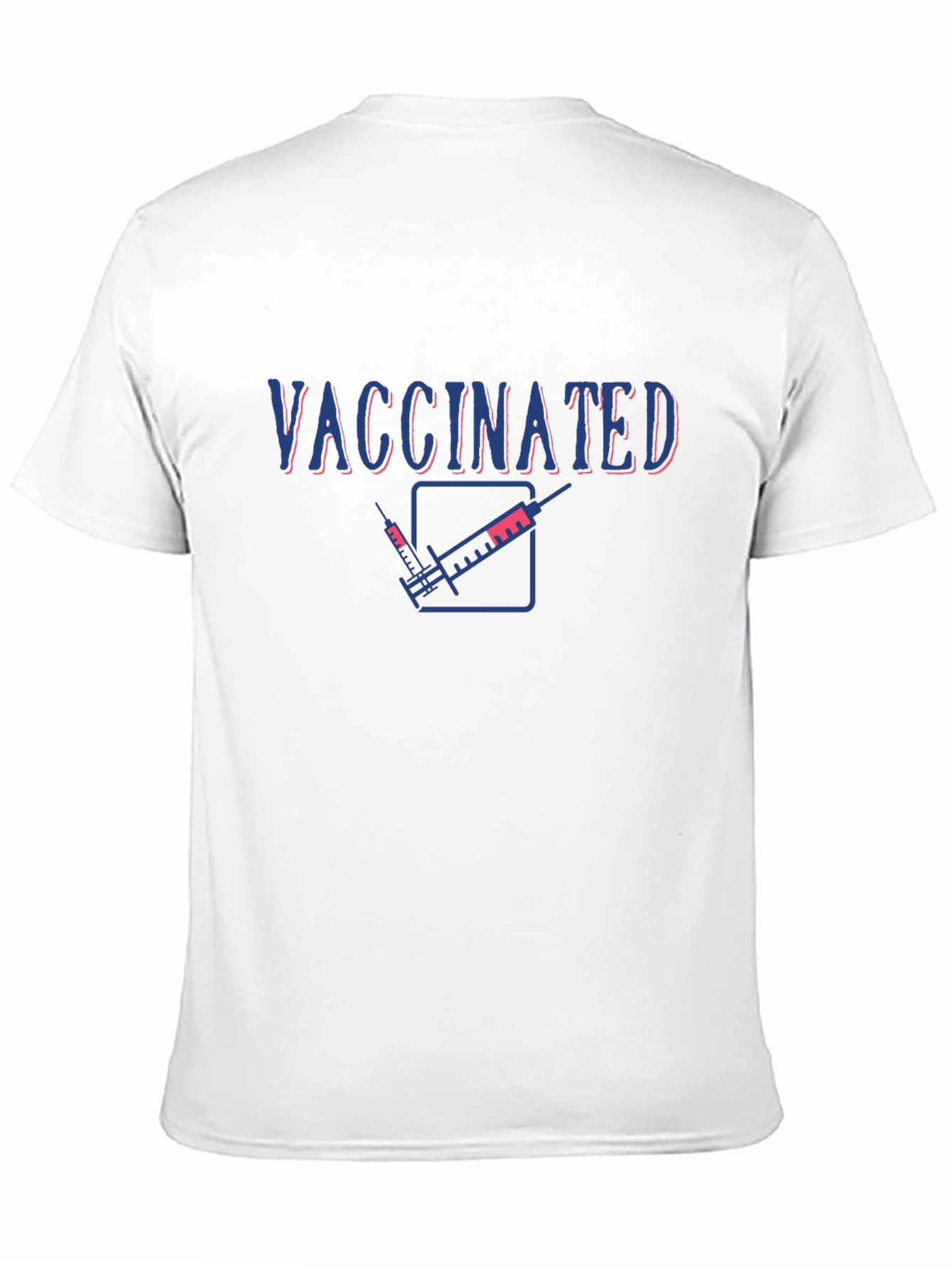 Vaccinated Graphic T-Shirt - Black