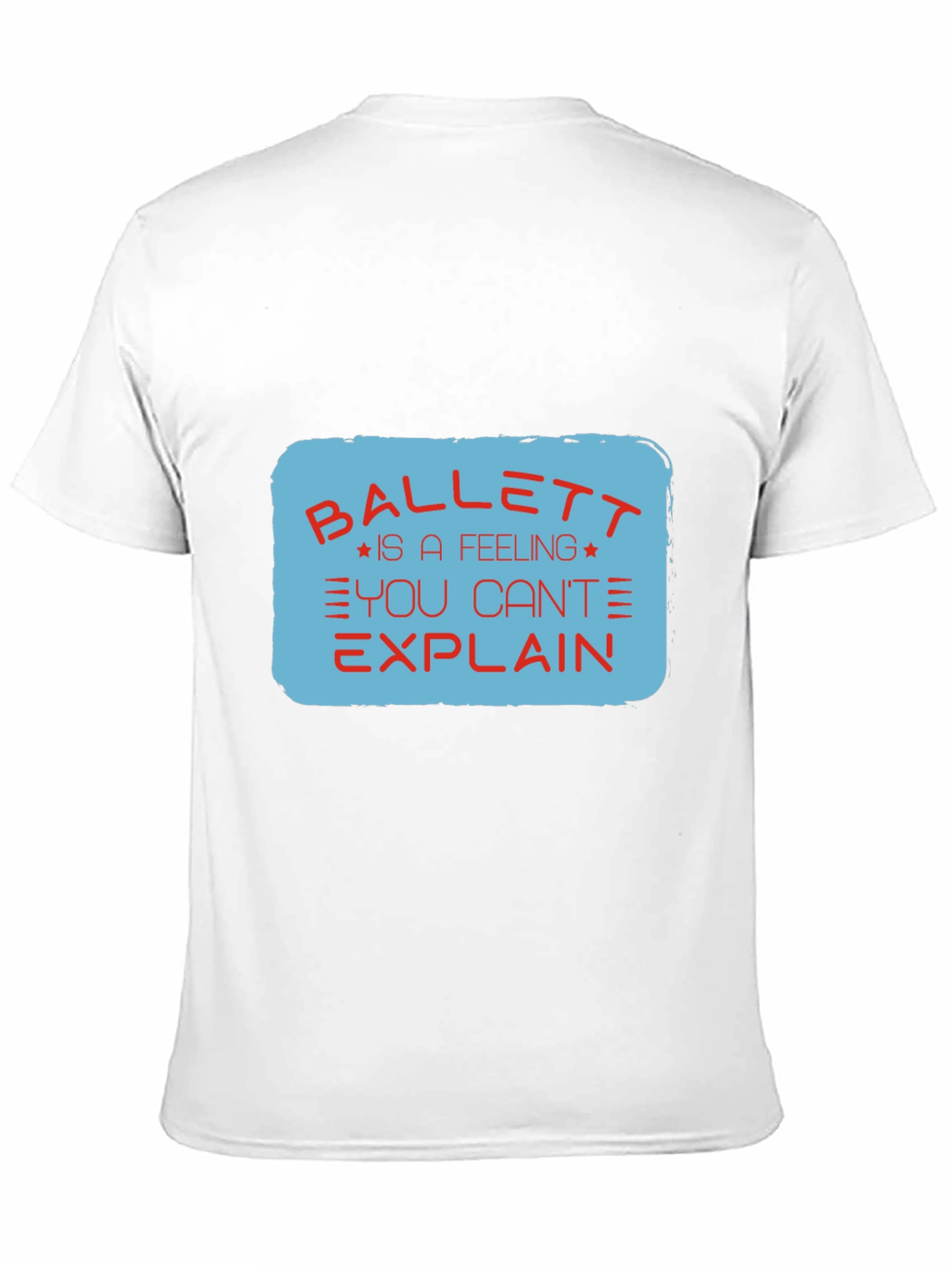 Ballett Feeling Mens Black Graphic Tee