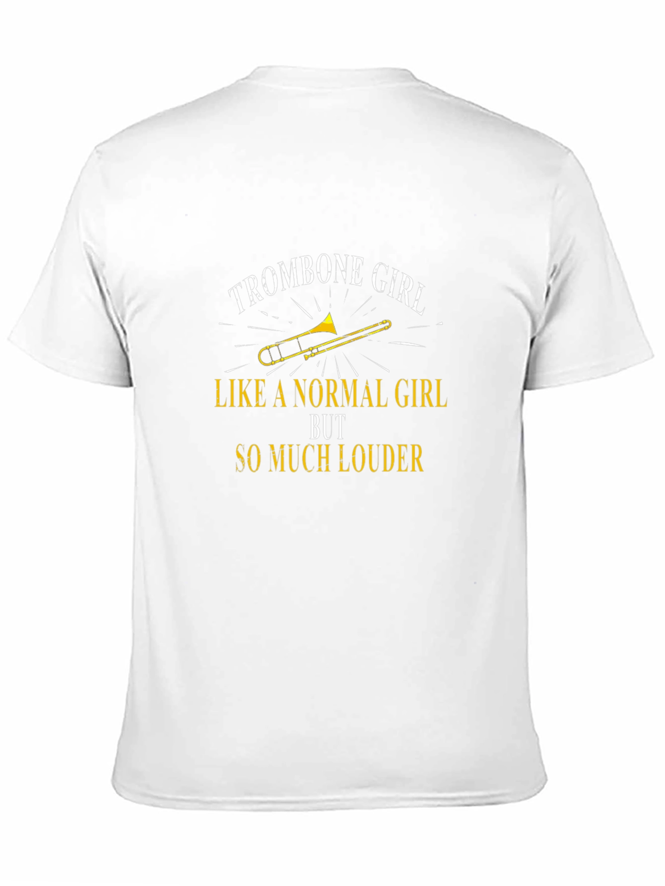 Trombone Girl So Much Louder Black T-Shirt