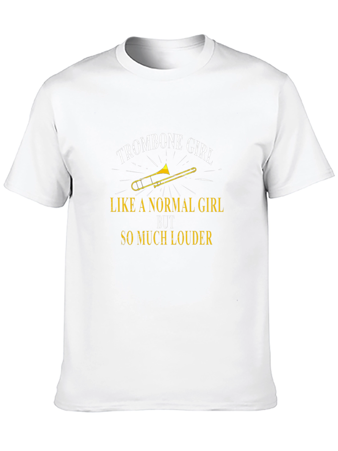 Trombone Girl So Much Louder Black T-Shirt