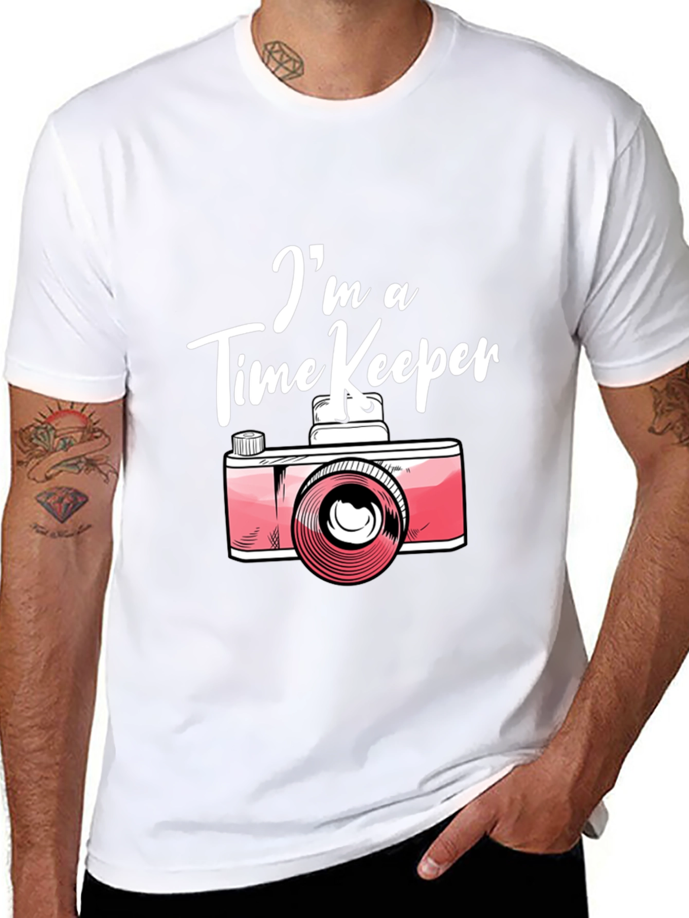 Time Keeper Camera Graphic Tee