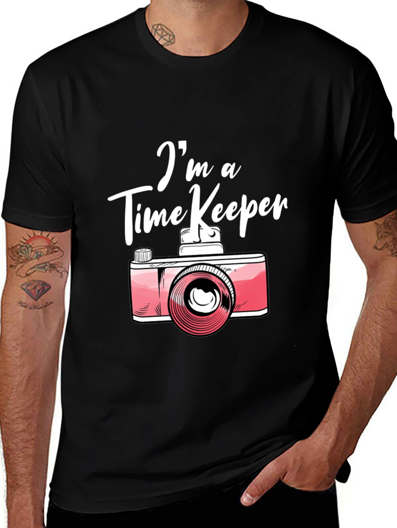 Time Keeper Camera Graphic Tee