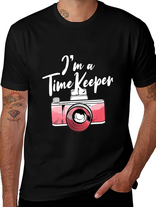 Time Keeper Camera Graphic Tee