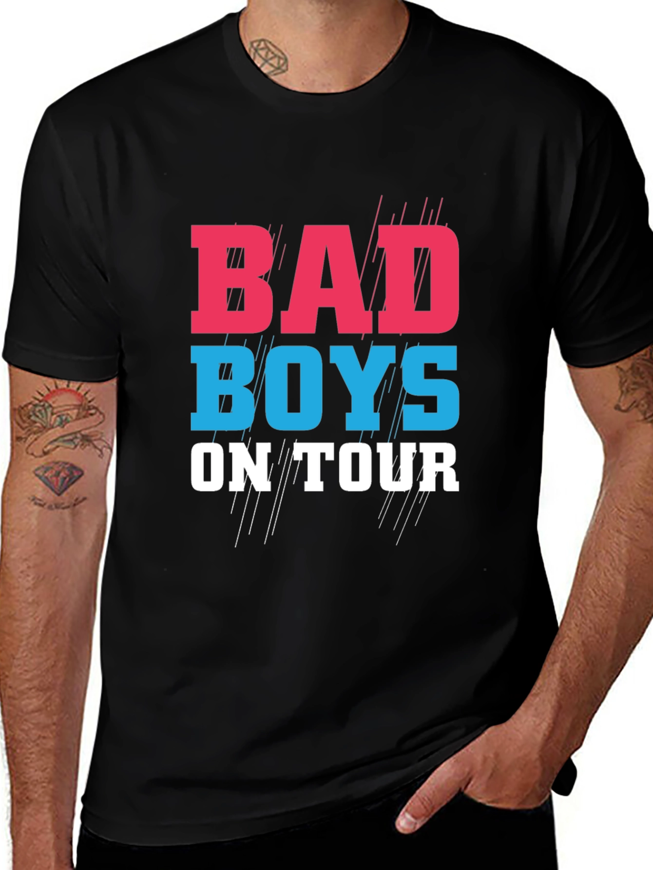 Bad Boys On Tour Graphic T-Shirt