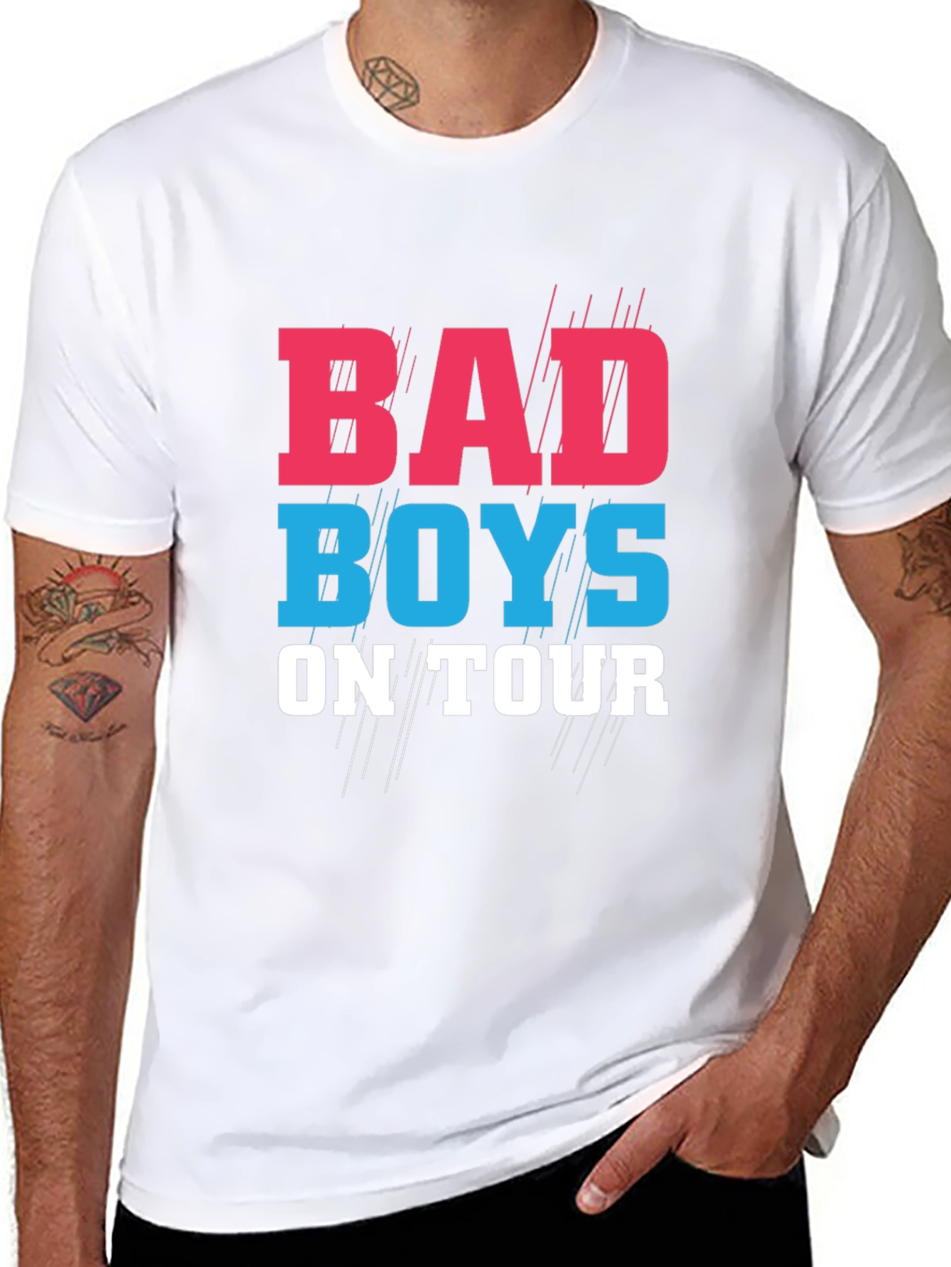 Bad Boys On Tour Graphic T-Shirt