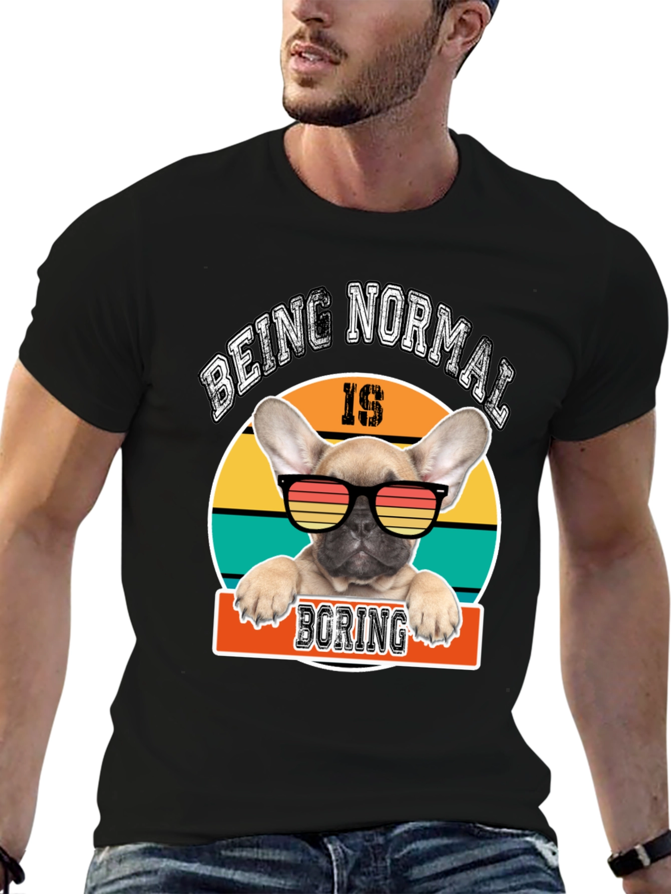 Being Normal is Boring Dog T-Shirt