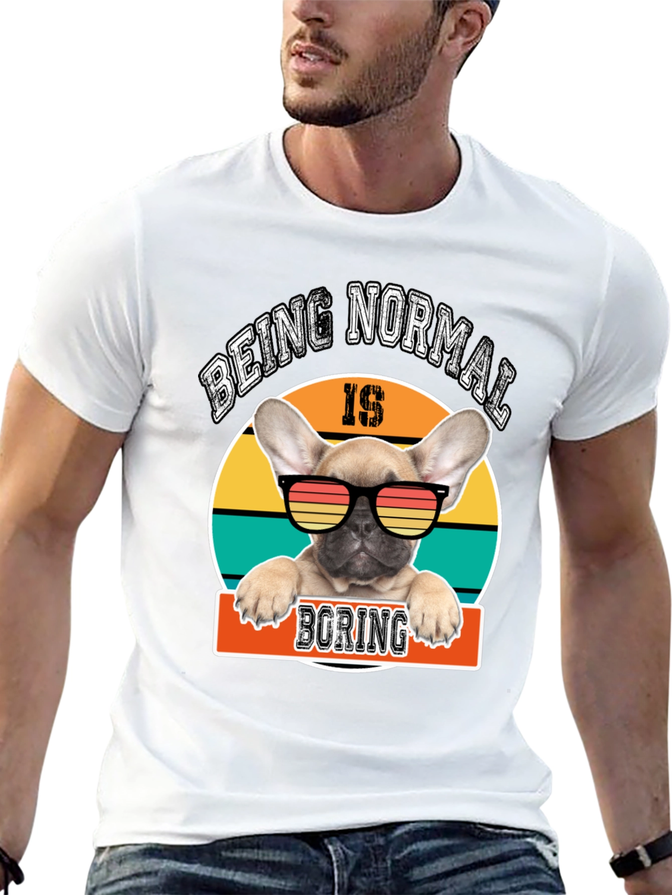 Being Normal is Boring Dog T-Shirt