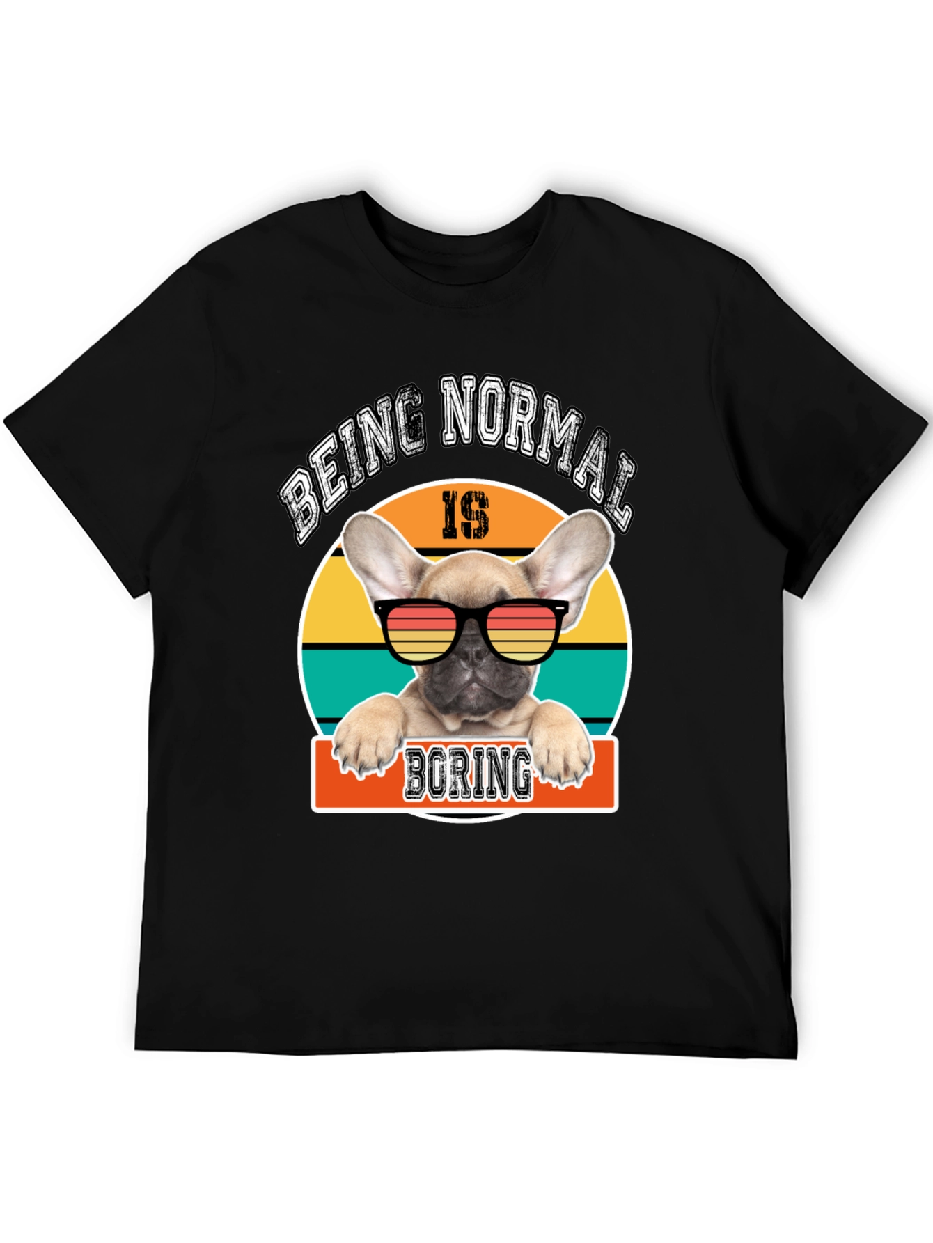 Being Normal is Boring Dog T-Shirt