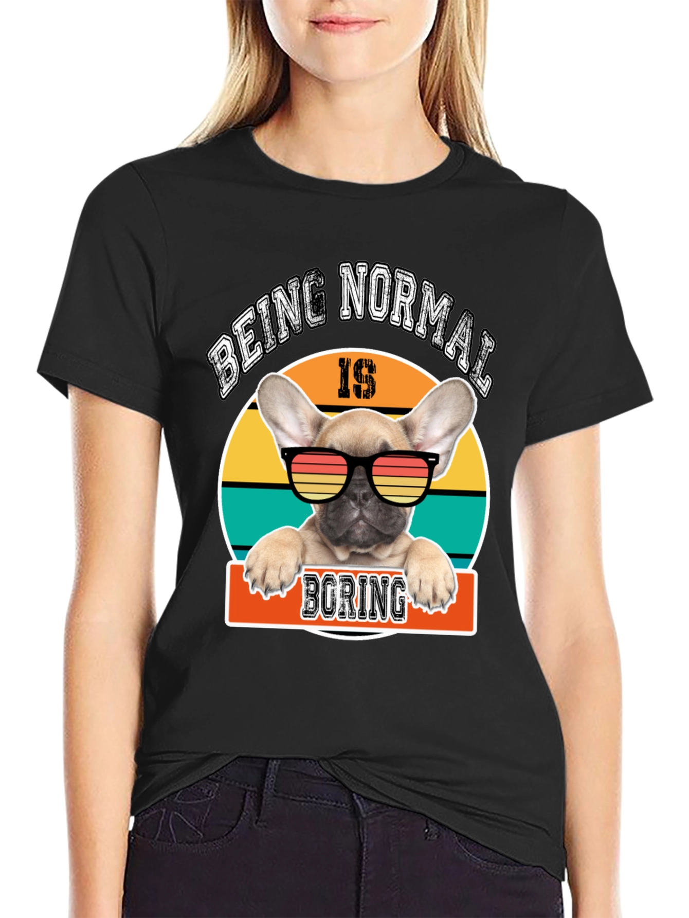 Being Normal is Boring Dog T-Shirt