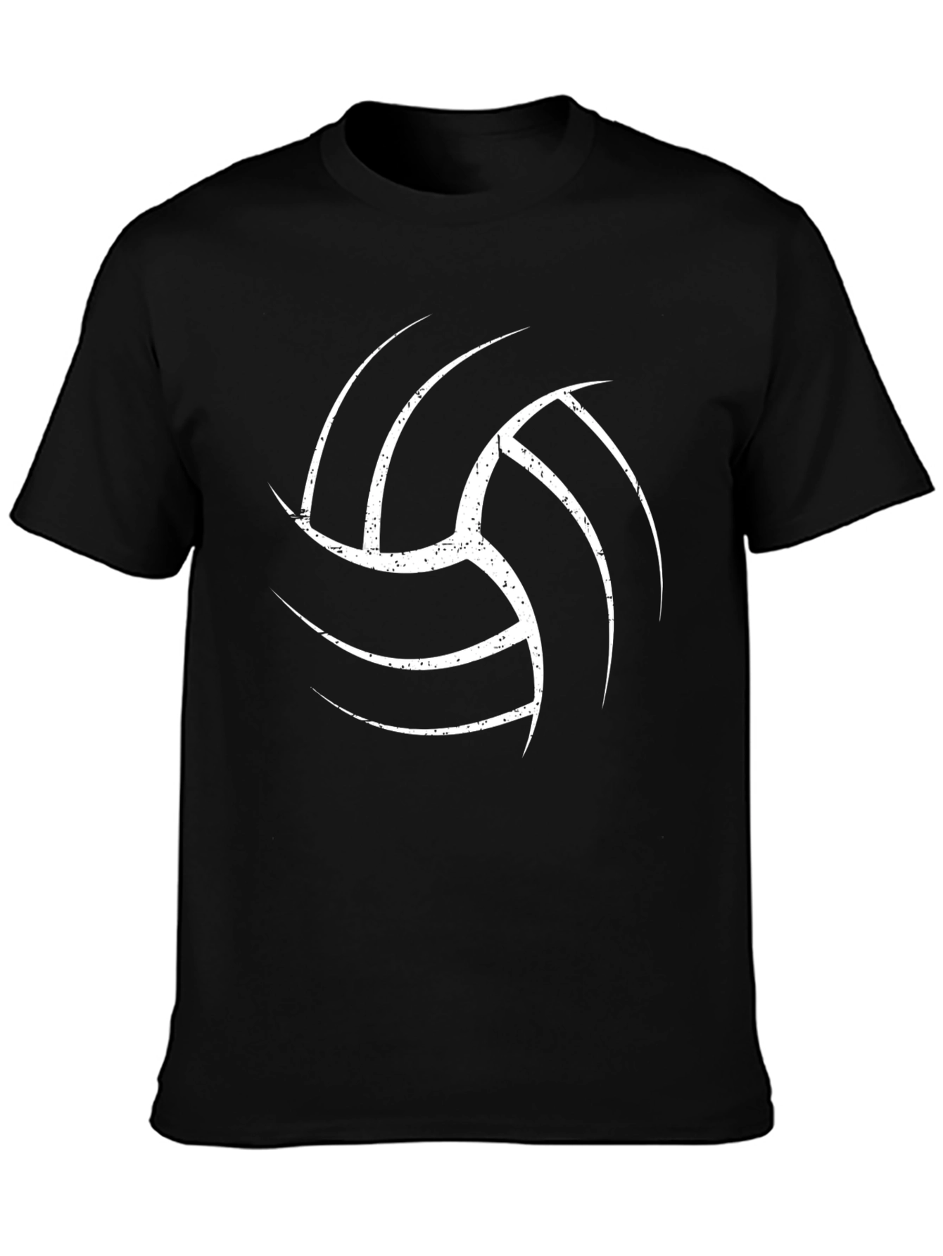 Volleyball Graphic Tee - Stylish & Comfy Black T-Shirt