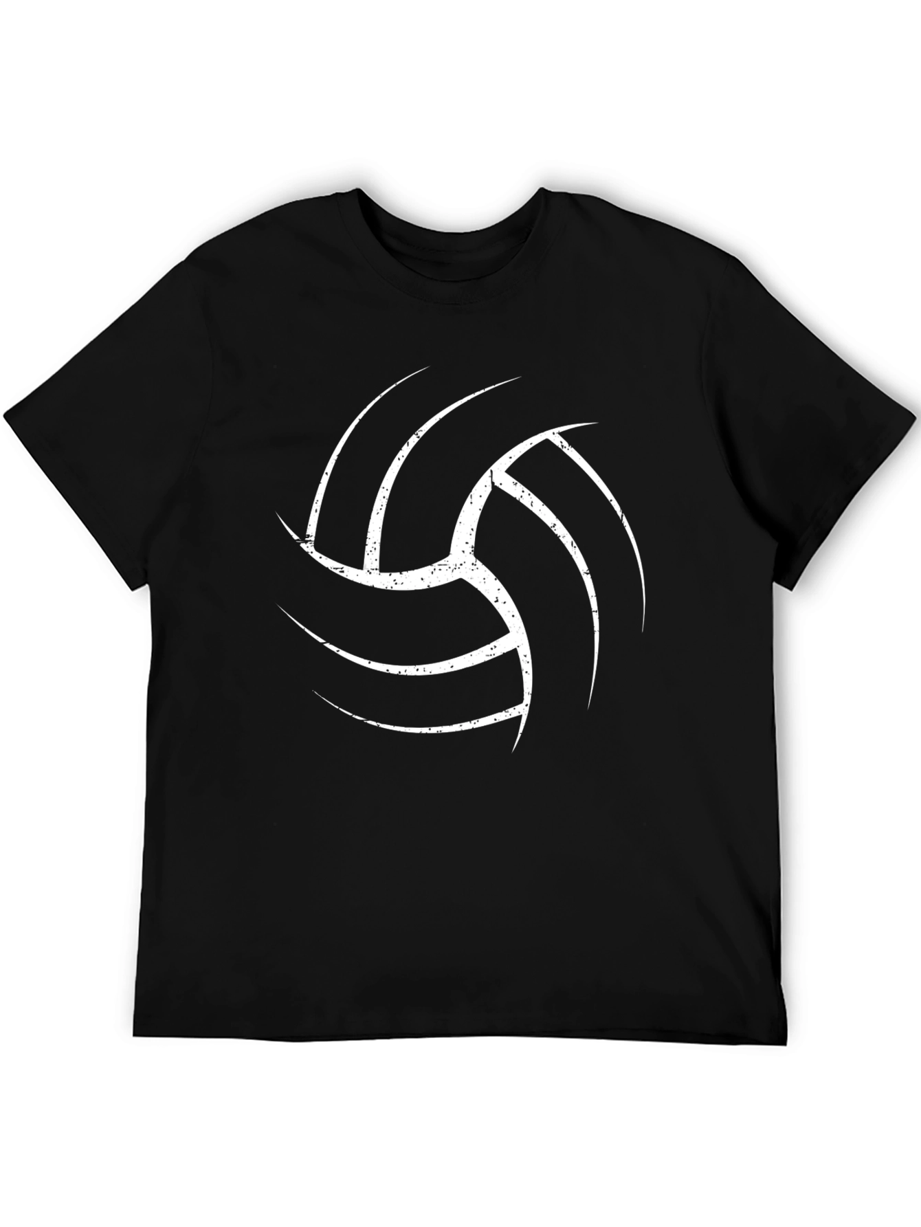 Volleyball Graphic Tee - Stylish & Comfy Black T-Shirt