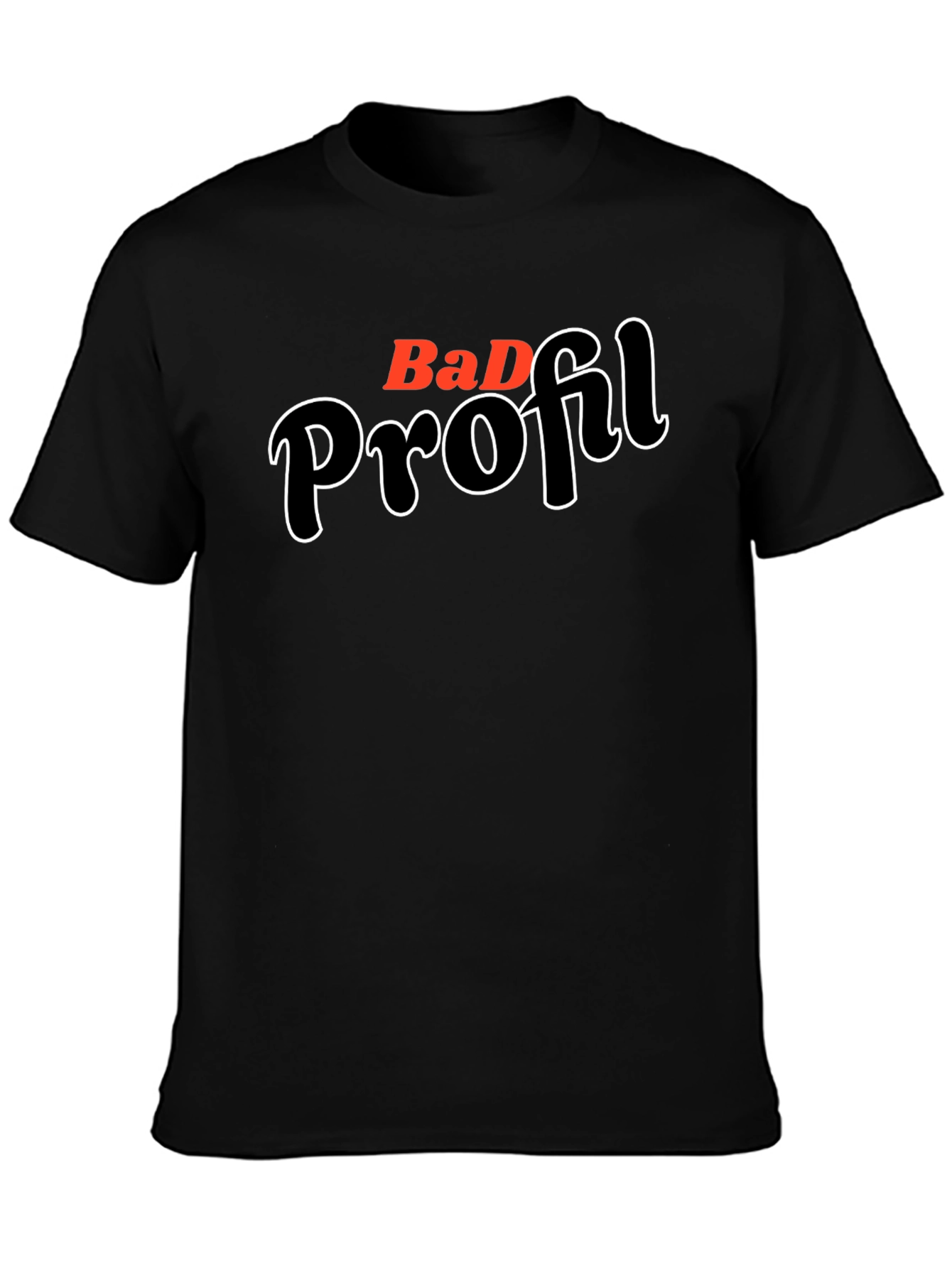 BaD Profi Black Graphic Tee