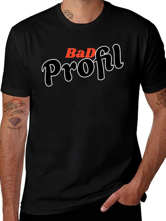 BaD Profi Black Graphic Tee