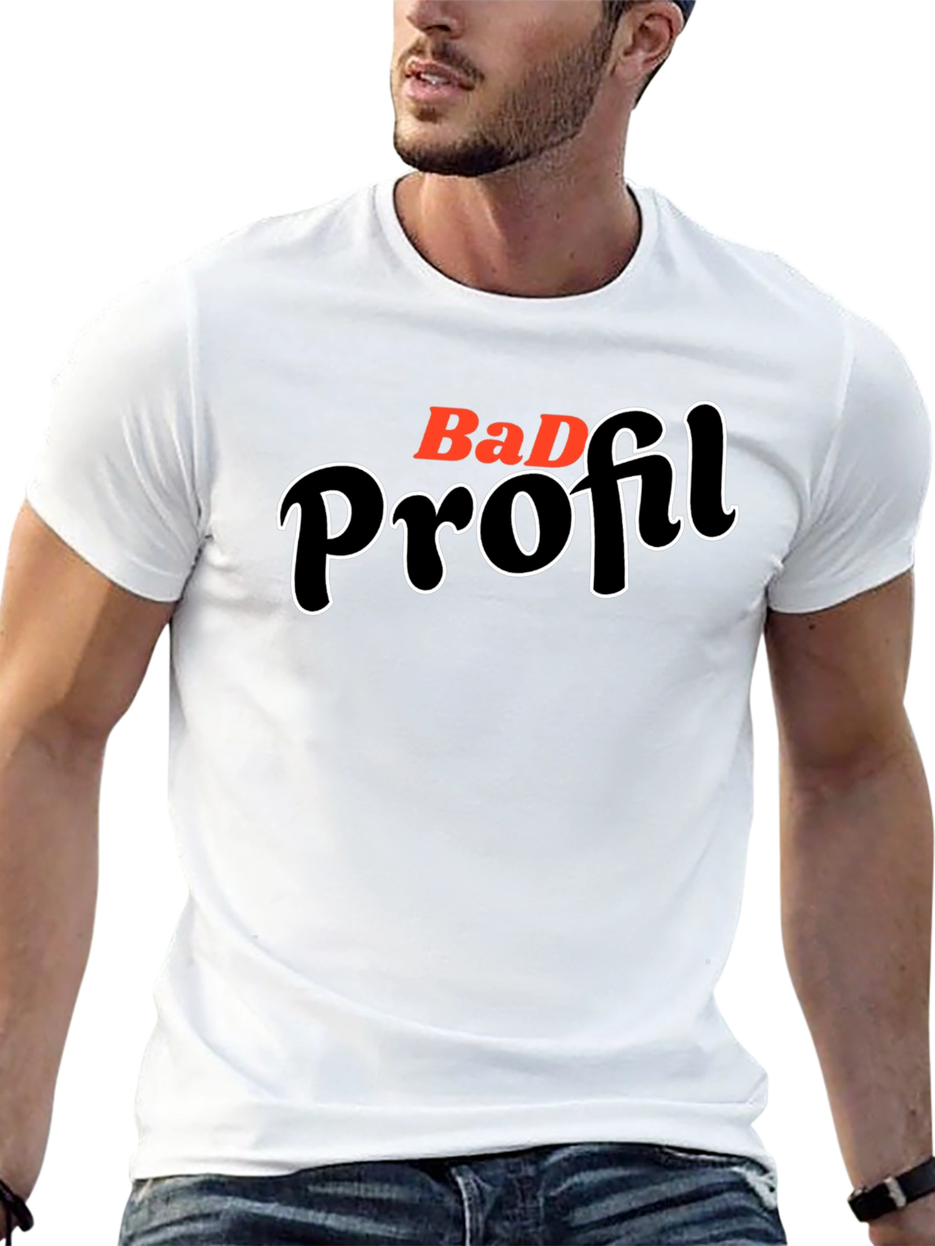 BaD Profi Black Graphic Tee