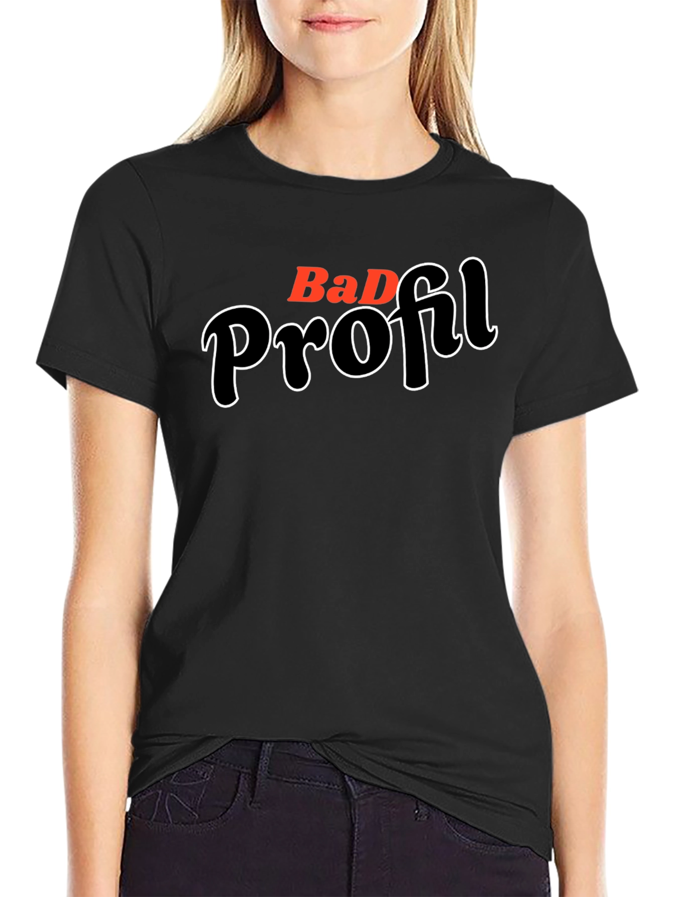 BaD Profi Black Graphic Tee