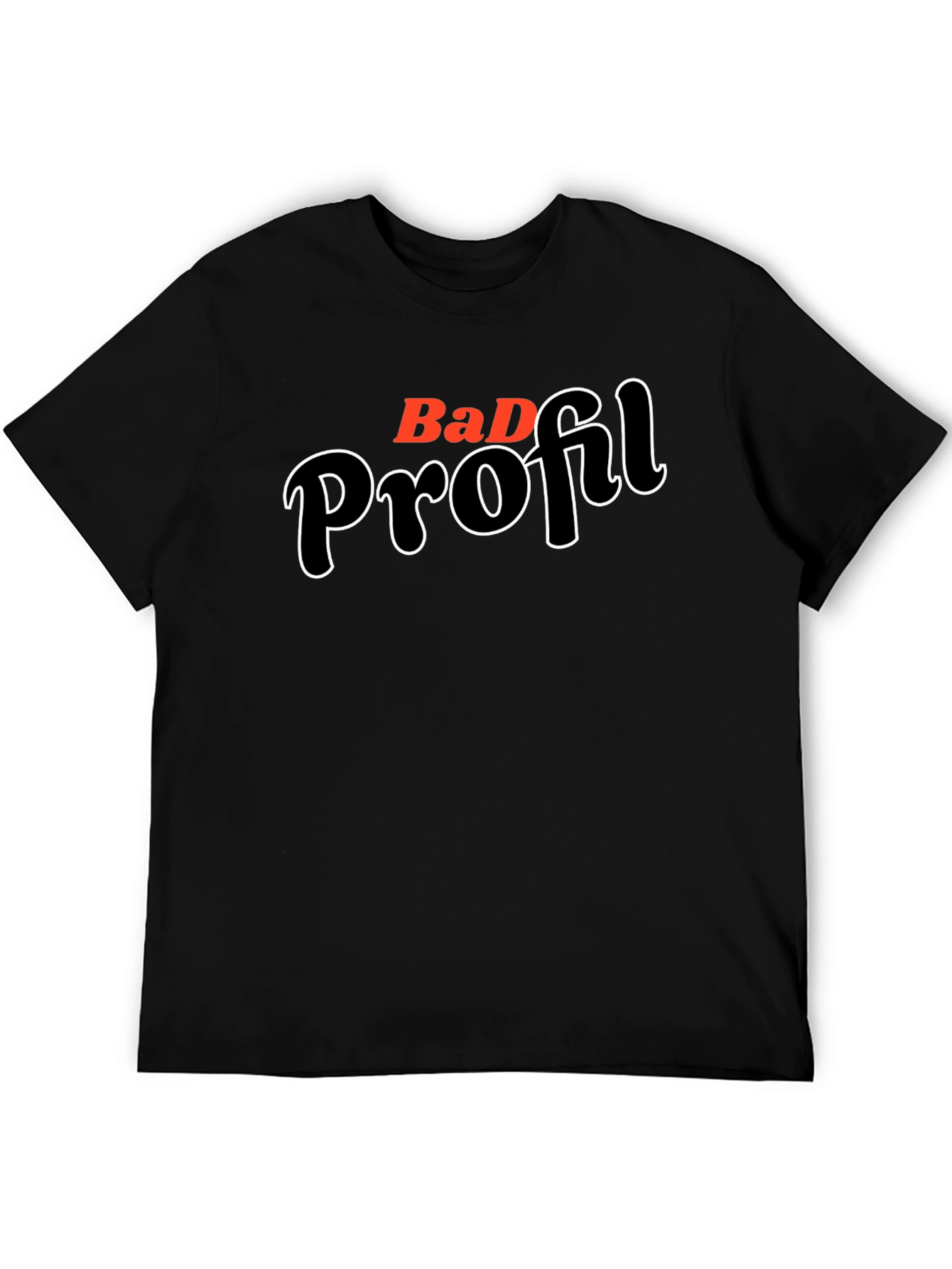 BaD Profi Black Graphic Tee