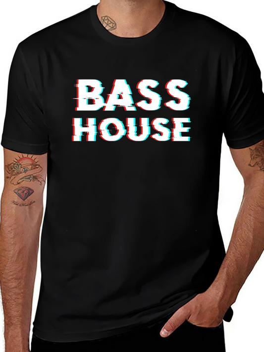 Bass House Glitch T-Shirt - Music Lover Tee