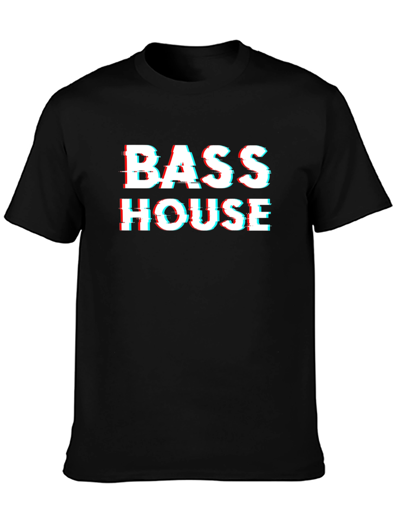 Bass House Glitch T-Shirt - Music Lover Tee