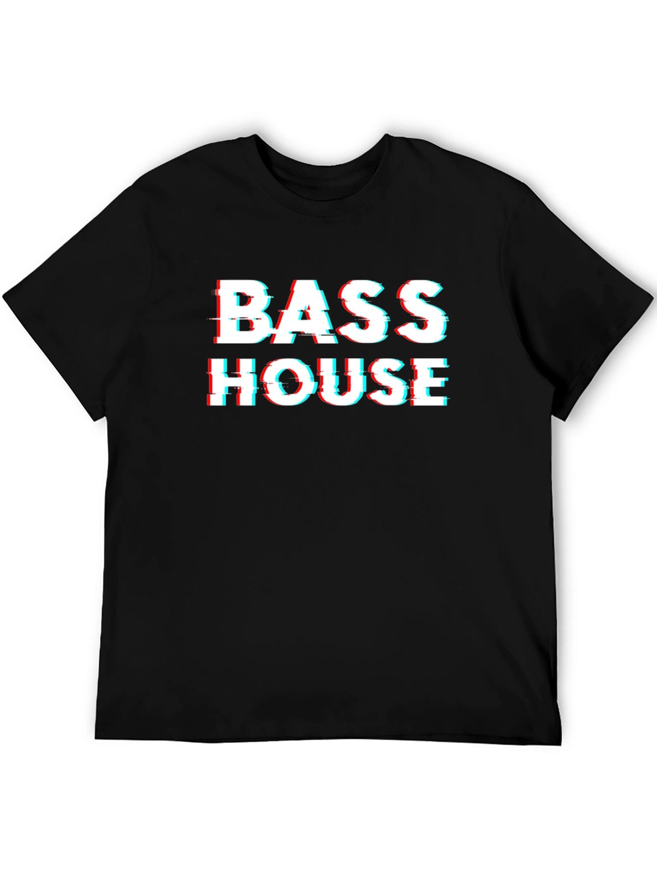 Bass House Glitch T-Shirt - Music Lover Tee