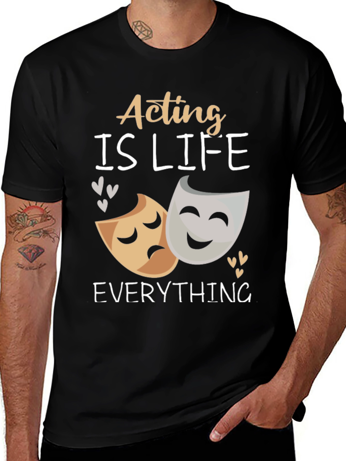 Acting Is Life T-Shirt | Drama Lovers Gift